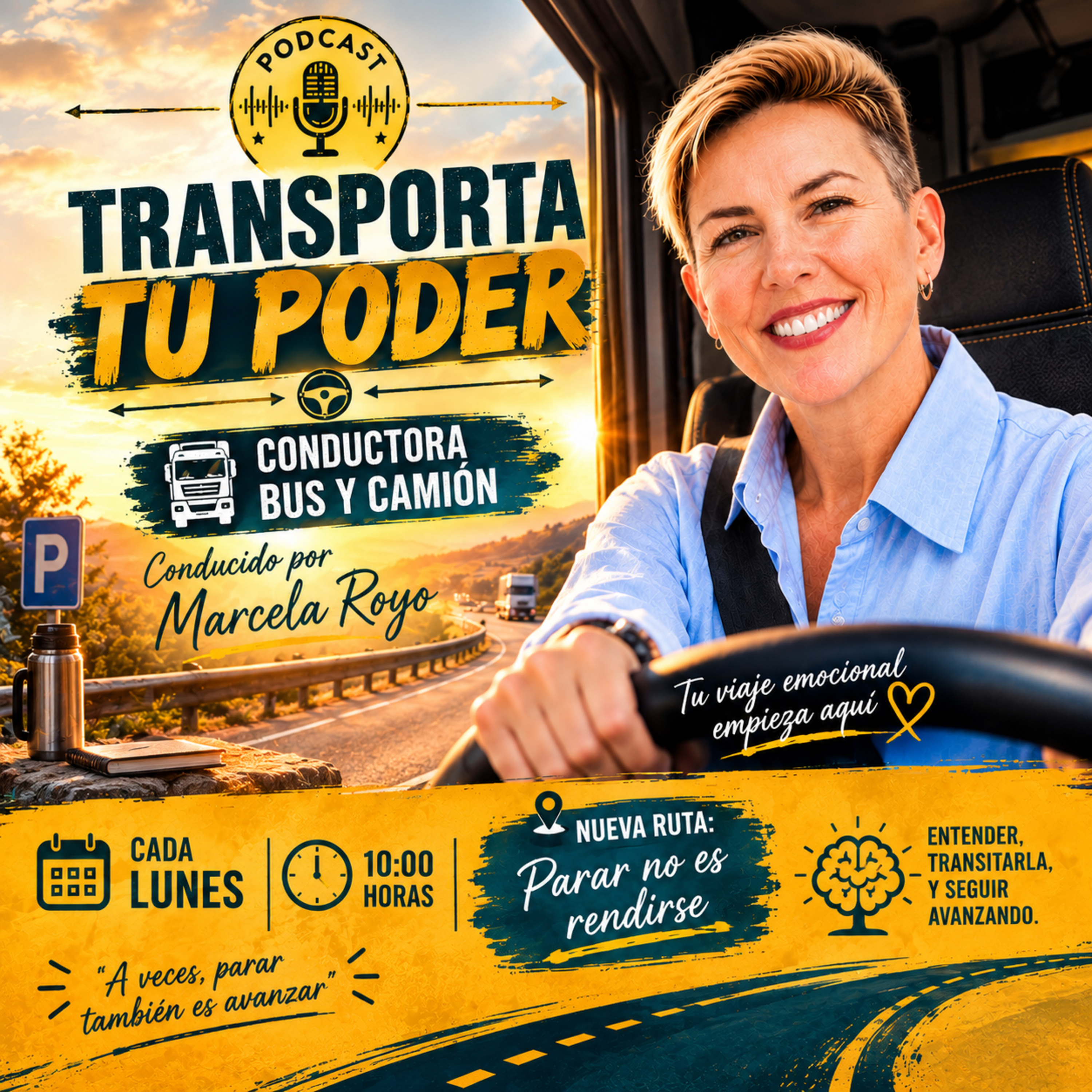 Portada de Transporta tu POder: Lo que la carretera no habla