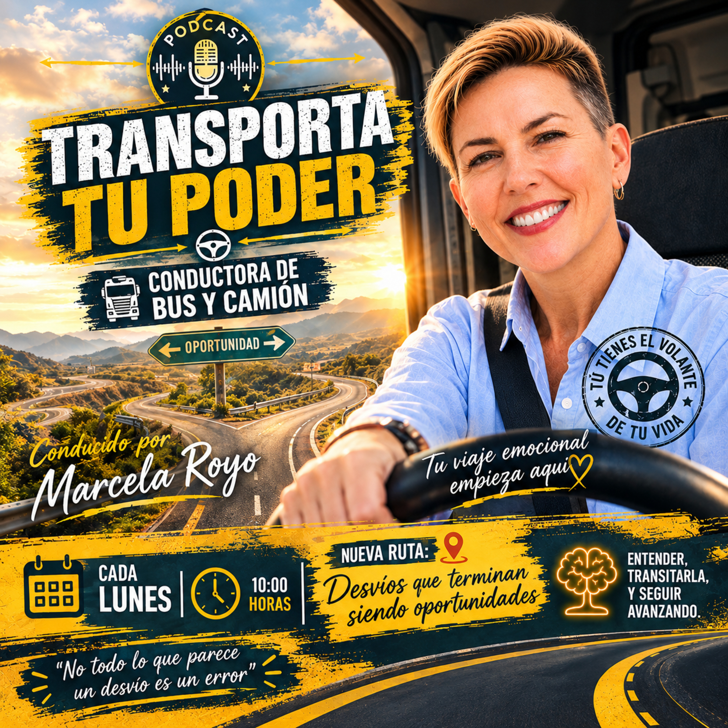 Portada de Transporta tu POder: Lo que la carretera no habla