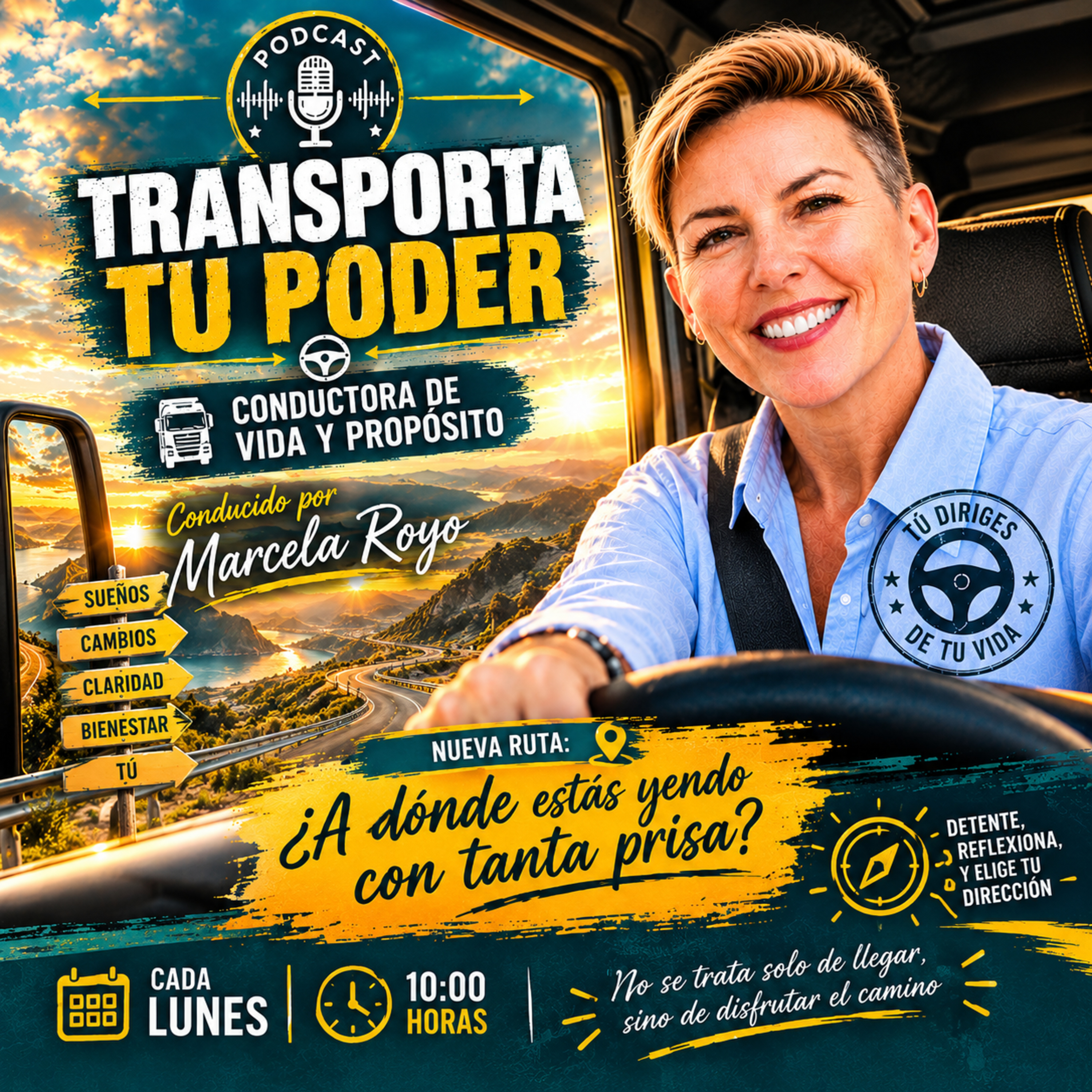 Portada de Transporta tu POder: Lo que la carretera no habla