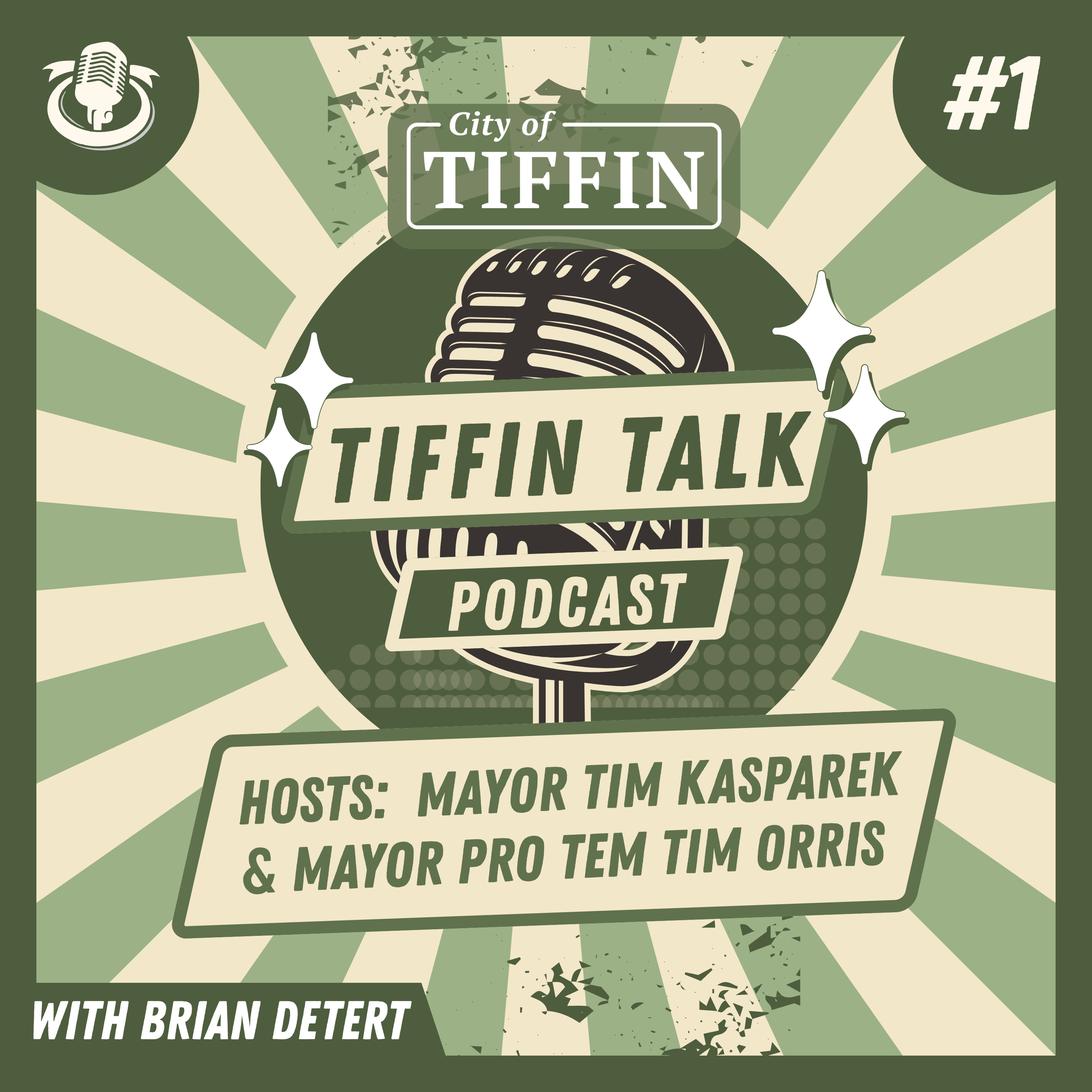 Tiffin Talk - Episode 01 (Guest: Brian Detert, Public Works Director)