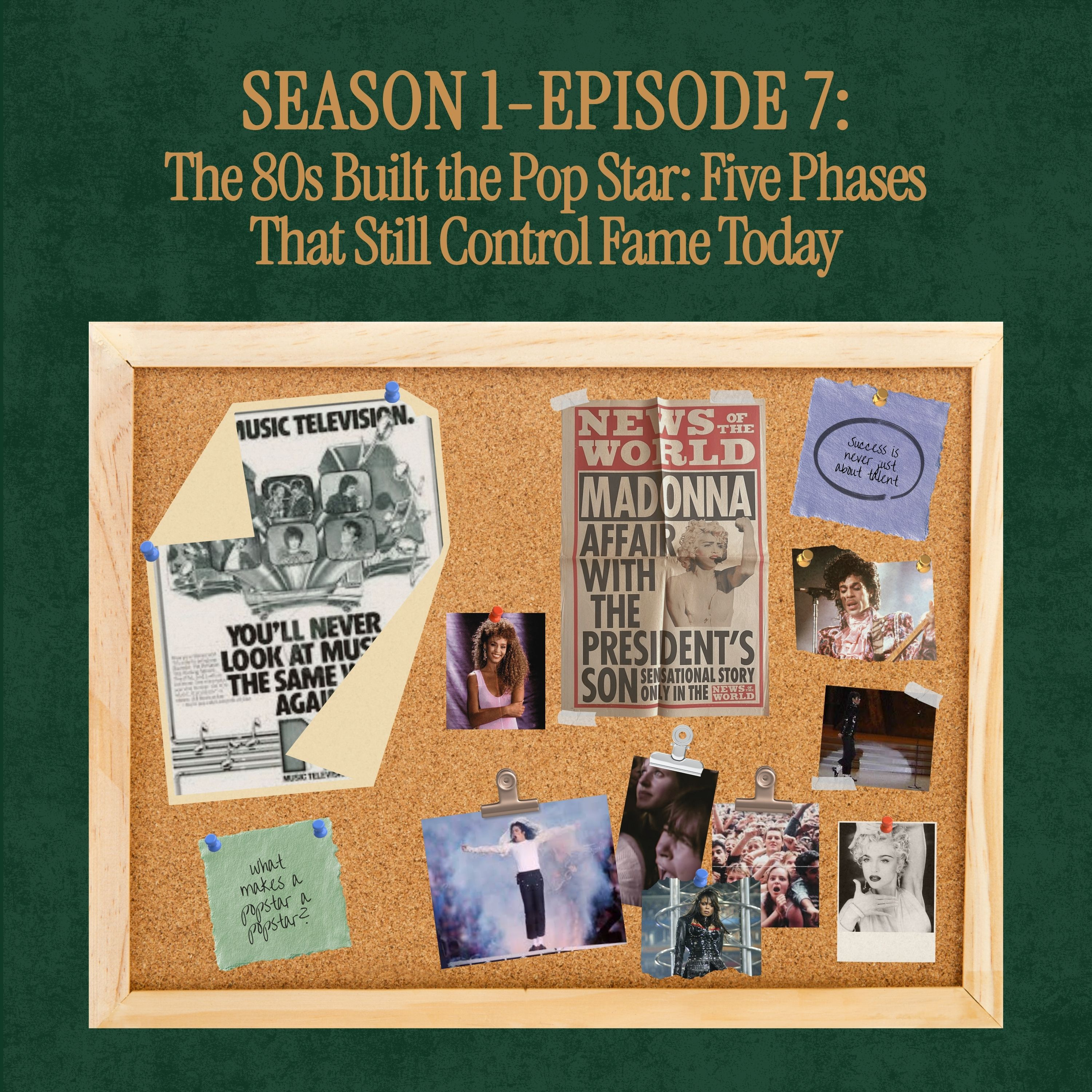 The 80s Built the Pop Star: Five Phases That Still Control Fame Today episode artwork