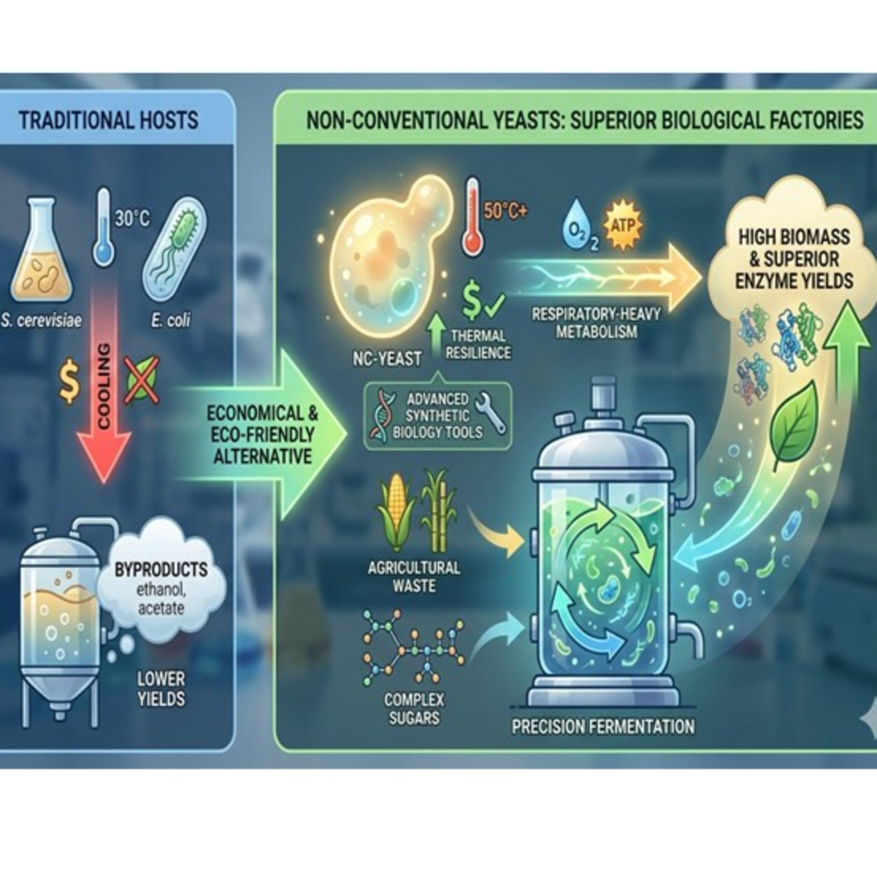 Non Conventional Thermotolerant Yeasts Outperform Saccharomyces and E. coli as Enzyme Hosts episode artwork