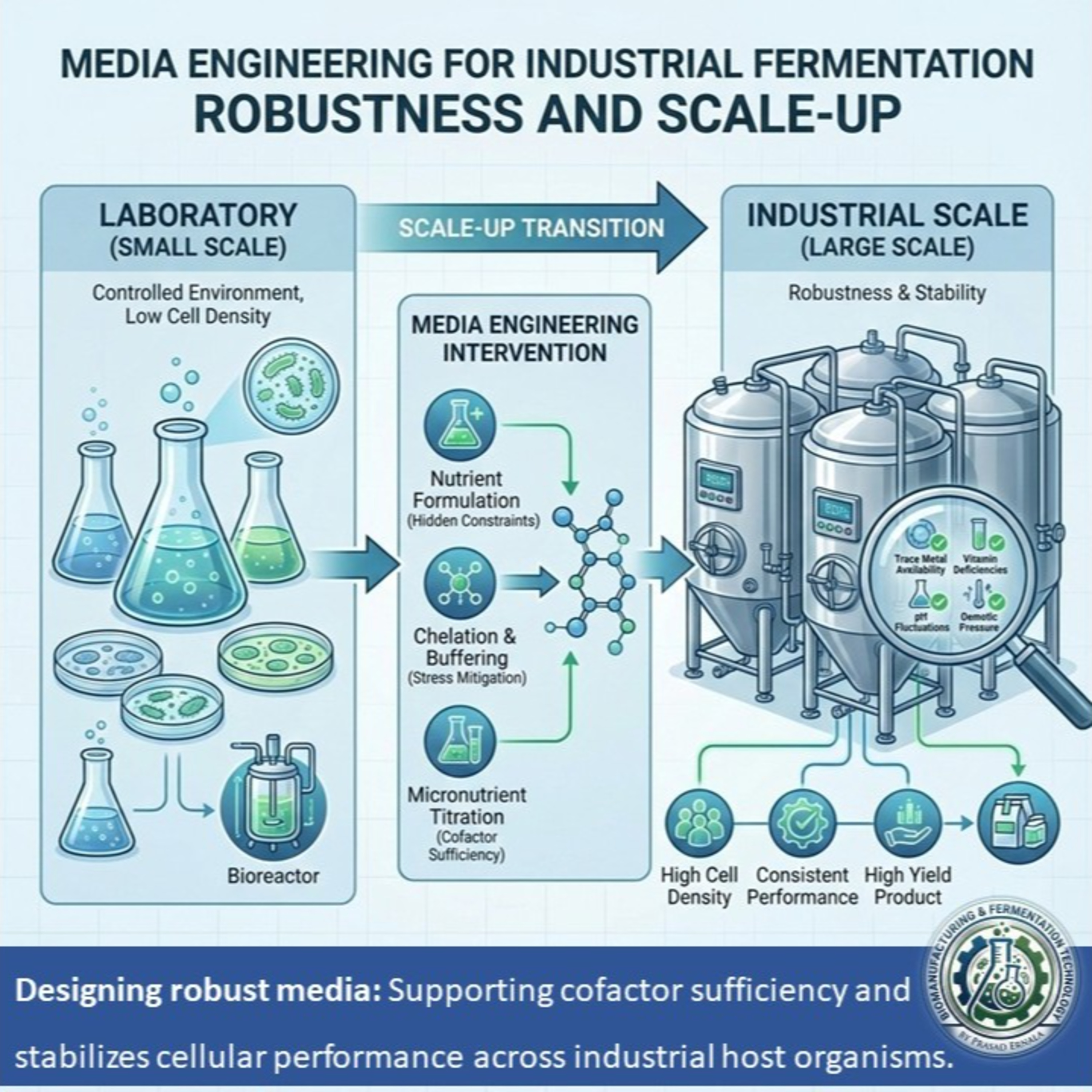 Media Engineering for Industrial Fermentation Robustness and Scale-up episode artwork