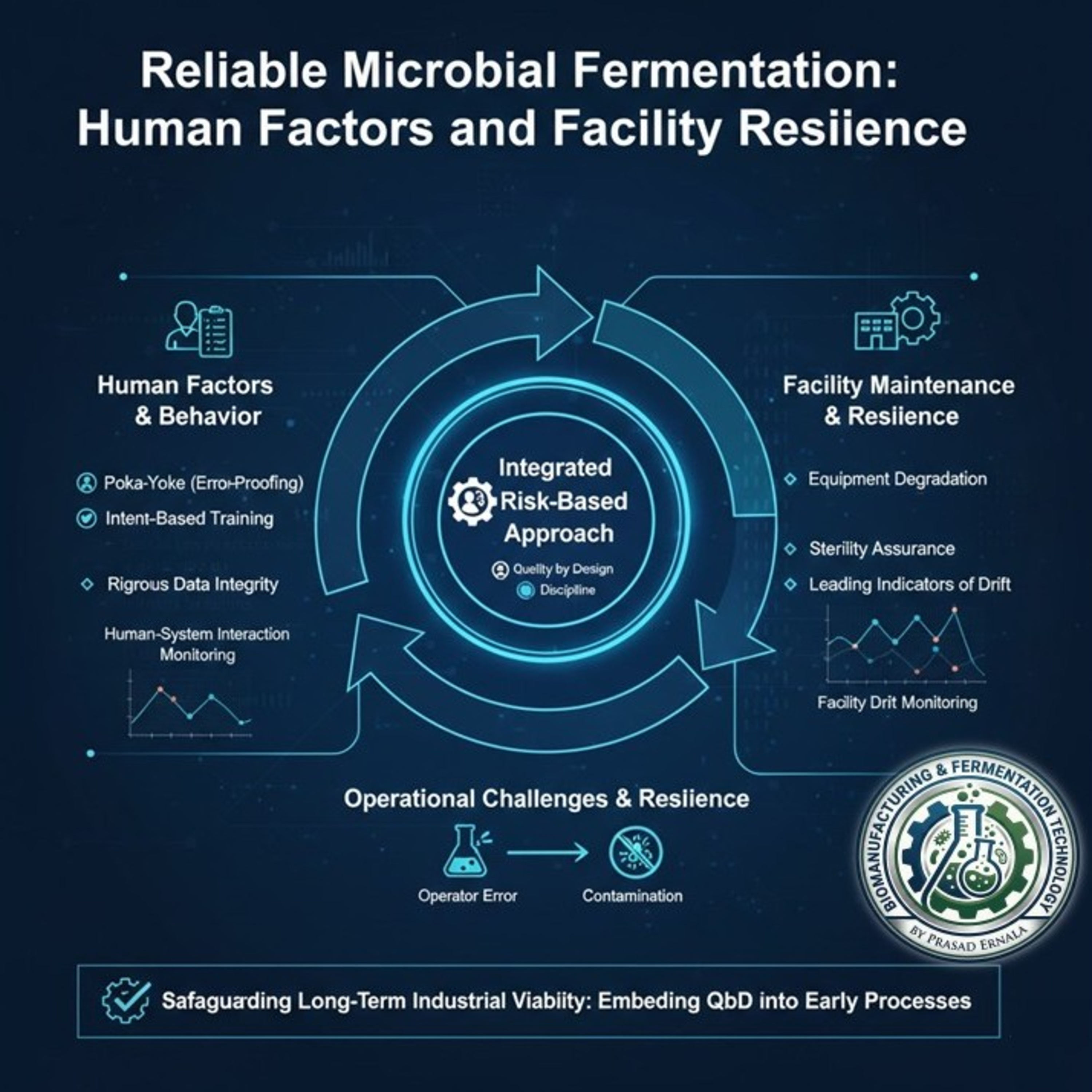 Reliable Microbial Fermentation: Human Factors and Facility Resilience episode artwork