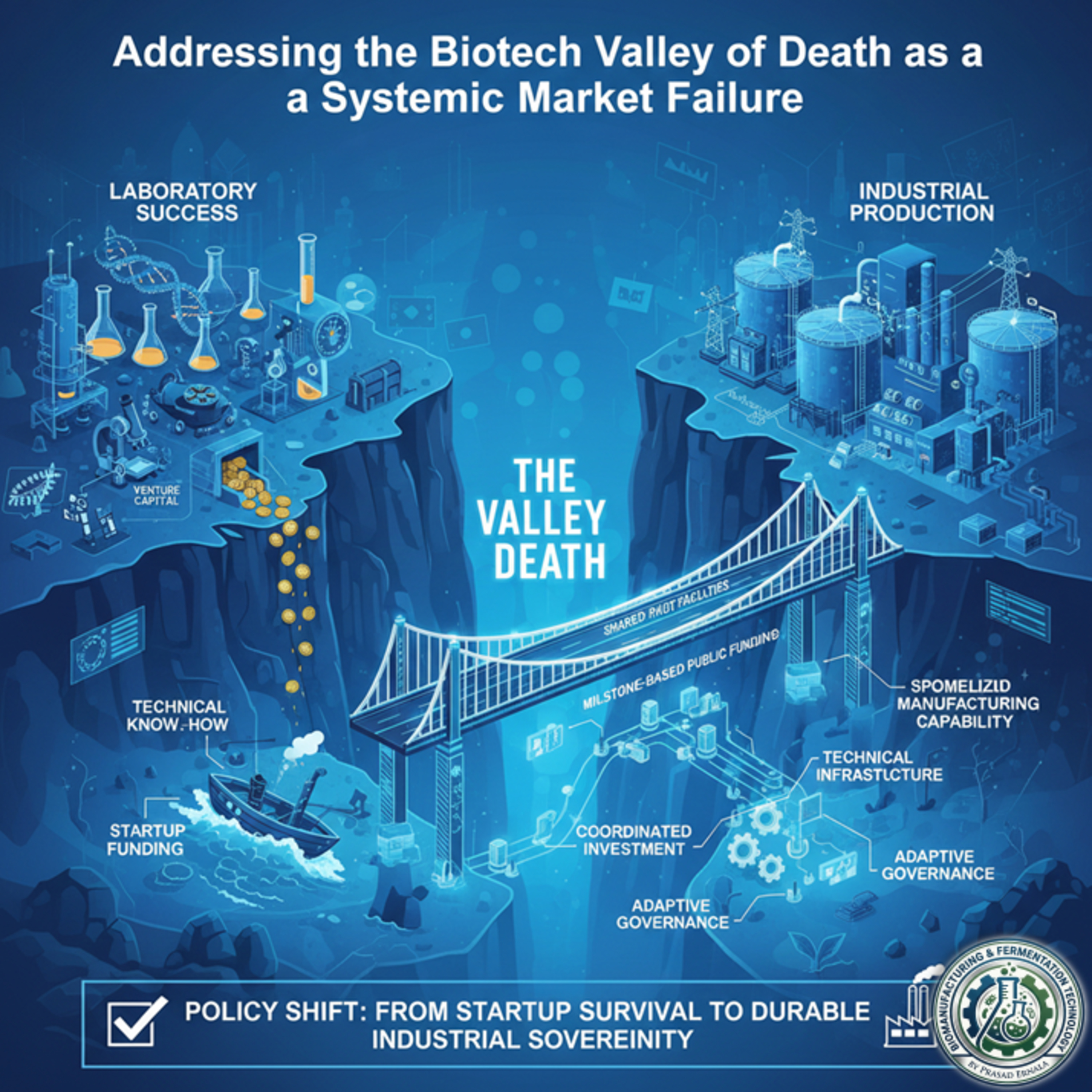 Addressing the Biotech Valley of Death as a Systemic Market Failure episode artwork