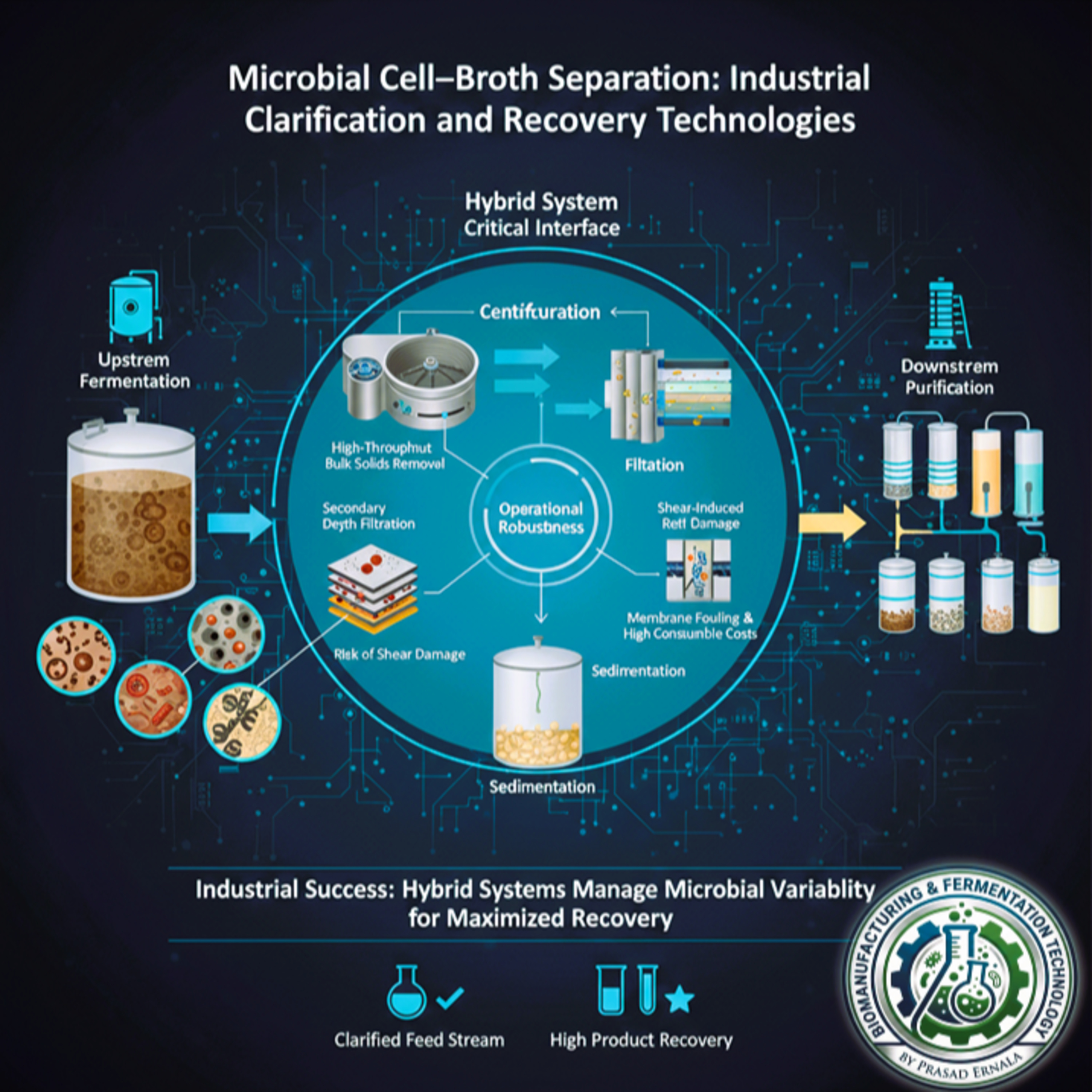 Microbial Cell–Broth Separation: Industrial Clarification and Recovery Technologies episode artwork