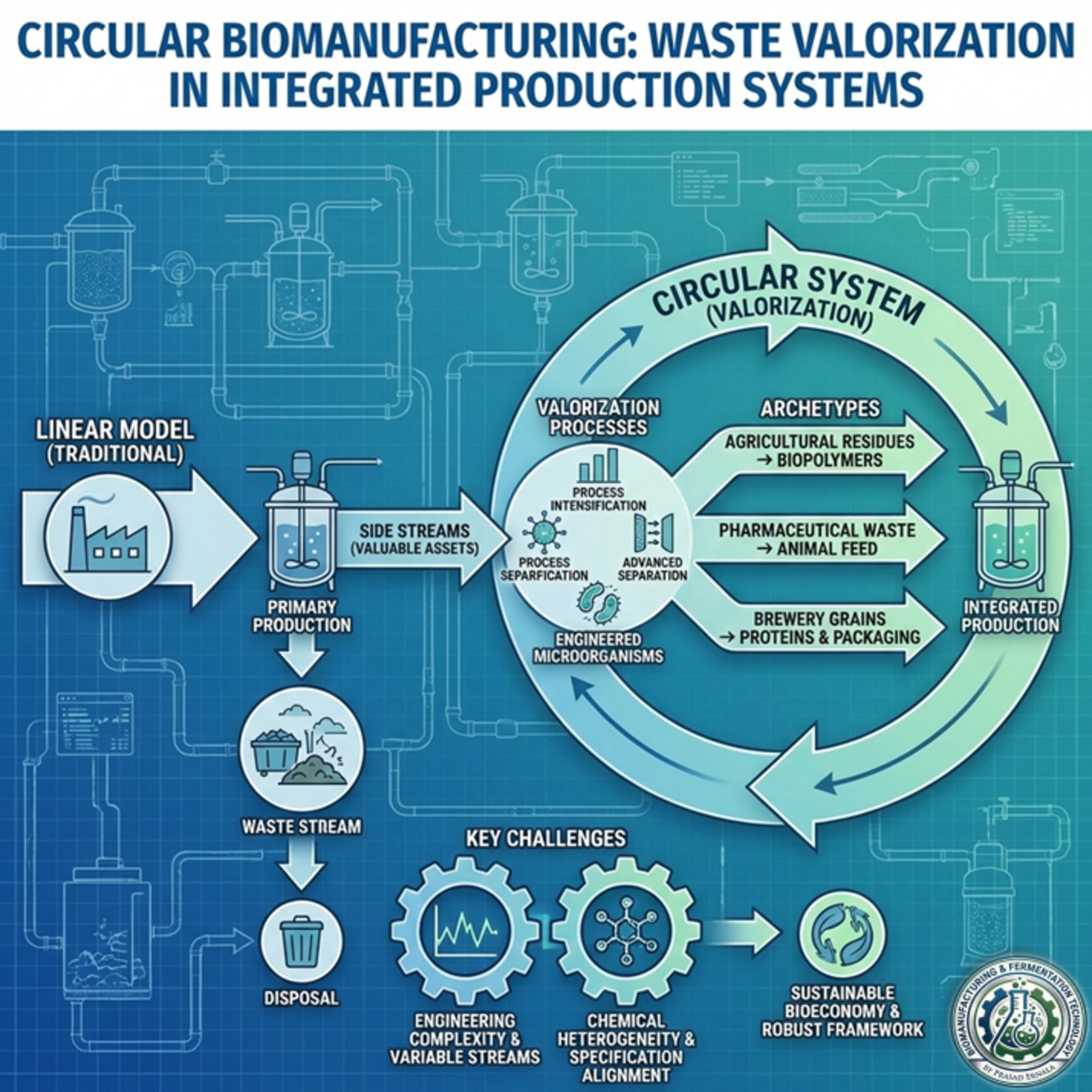 Circular Biomanufacturing: Waste Valorization in Integrated Production Systems episode artwork