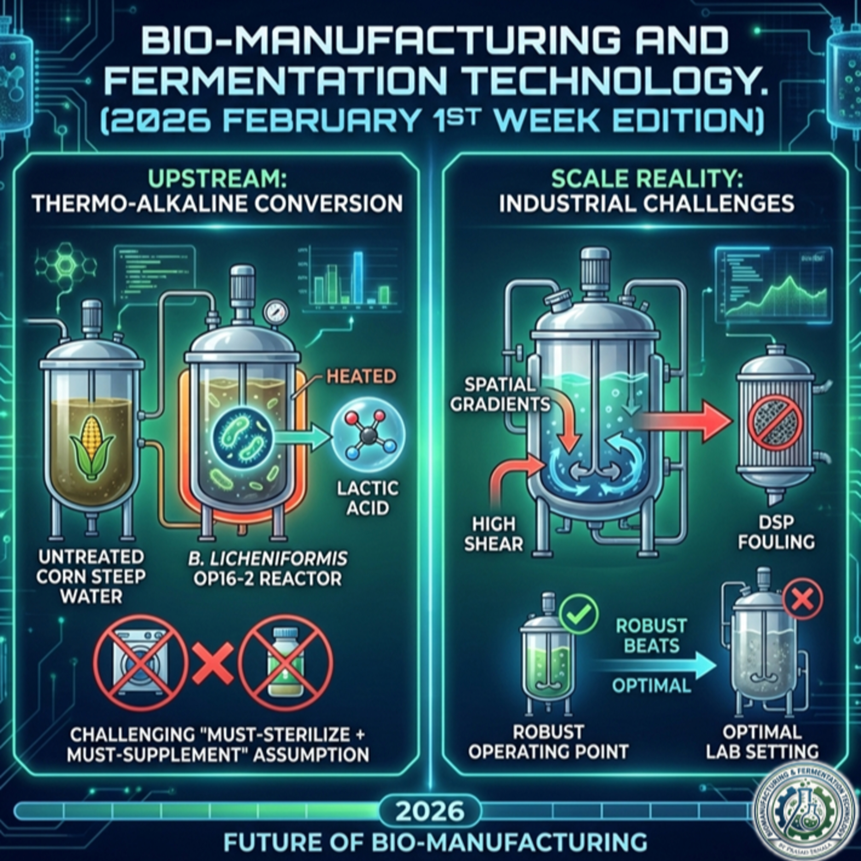 Bio-manufacturing and Fermentation Technology. (2026 February first week edition) episode artwork