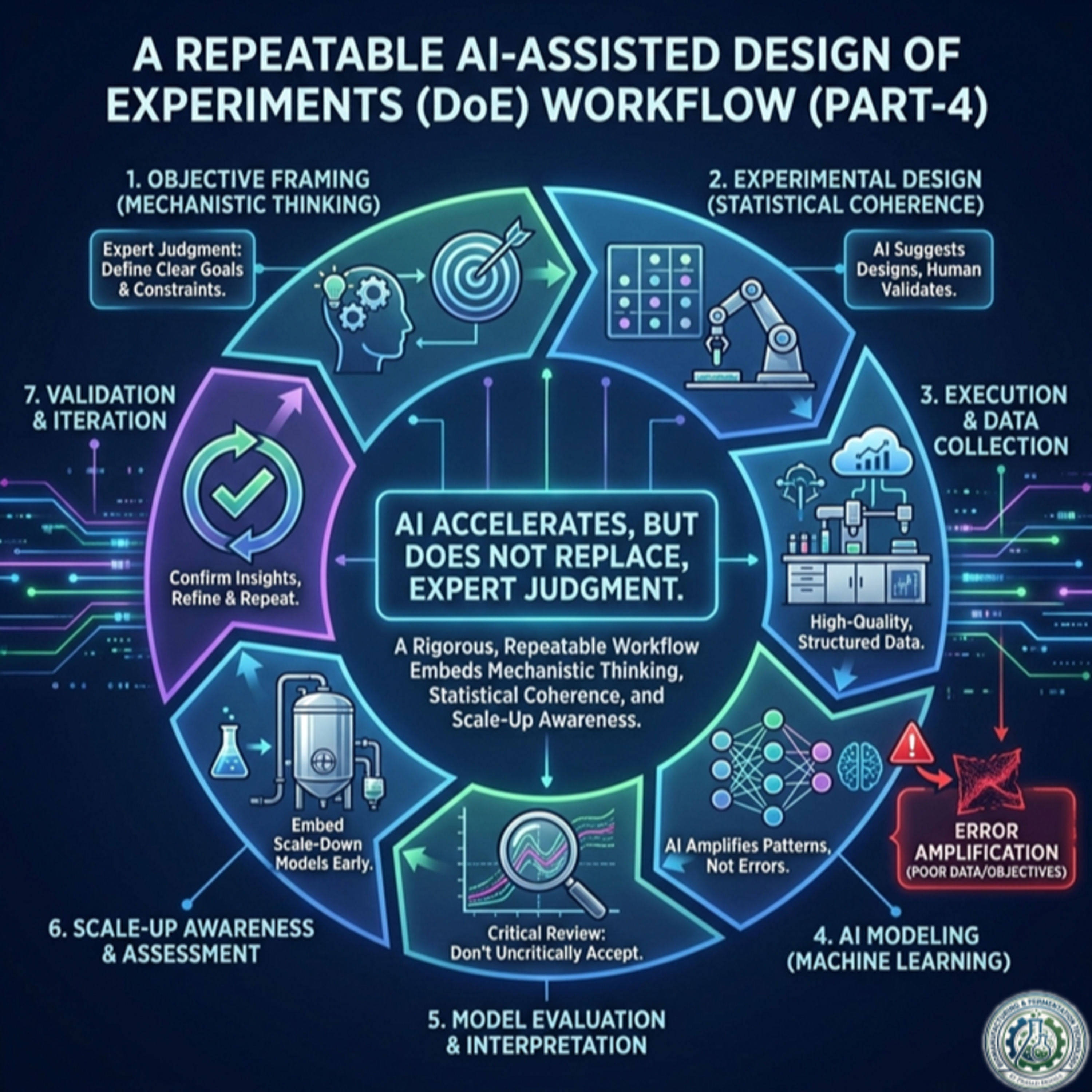 A repeatable AI‑assisted Design of Experiments (DoE) workflow. (Part-4) episode artwork