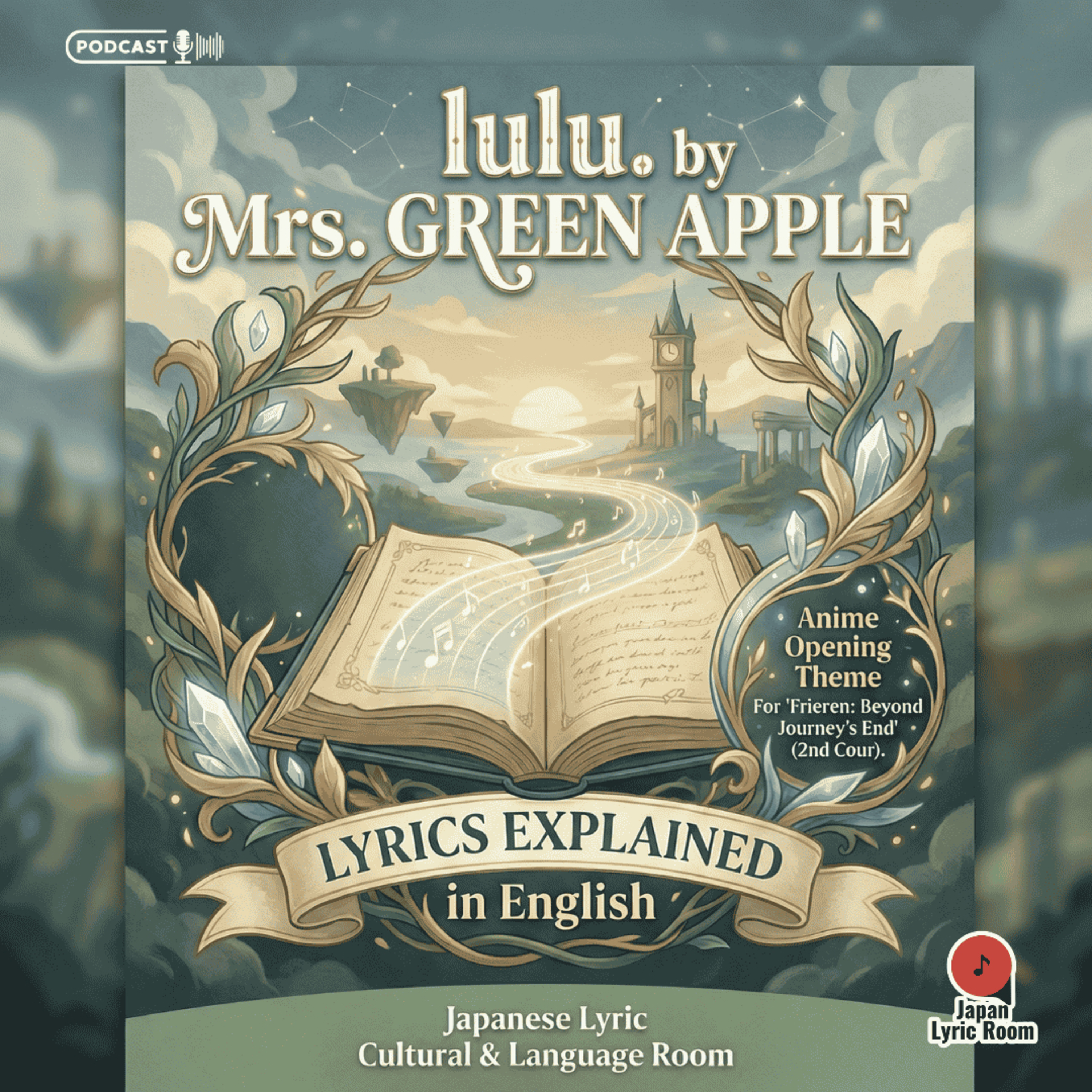 Mrs. GREEN APPLE - lulu. Lyrics Meaning & Analysis | Frieren: Beyond Journey’s End Season 2 episode artwork