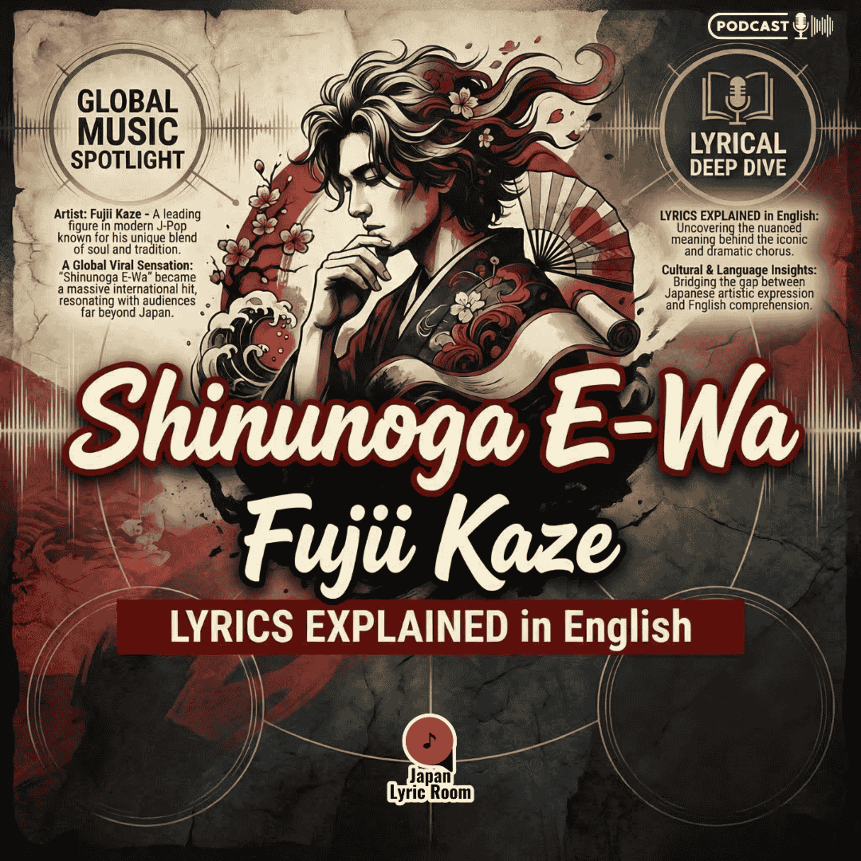 Fujii Kaze 藤井風 - Shinunoga E-Wa 死ぬのがいいわ Lyrics Meaning & Analysis | Viral J-Pop & WBC Era Global Hit episode artwork