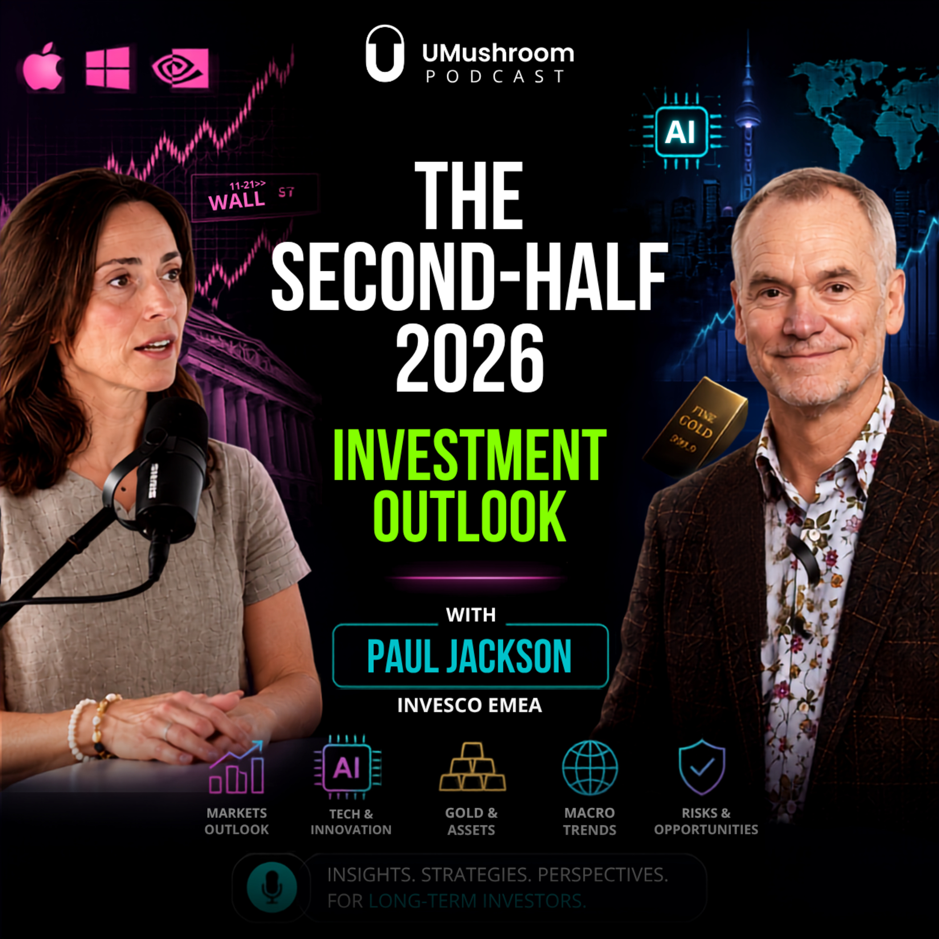 The Second-Half 2026 Investment Outlook with Paul Jackson | Invesco EMEA episode artwork