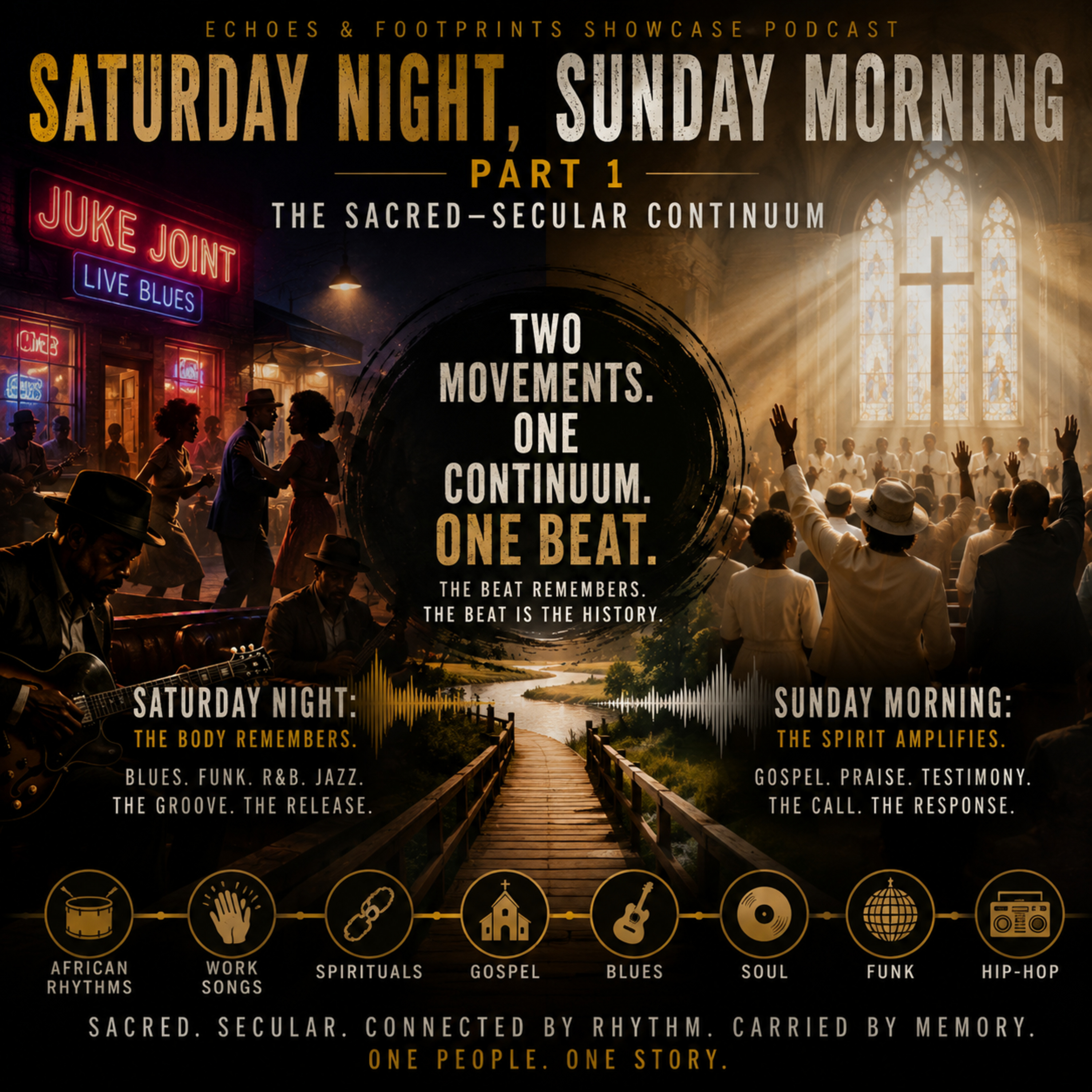 Saturday Night, Sunday Morning — Part I: The Sacred–Secular Continuum episode artwork
