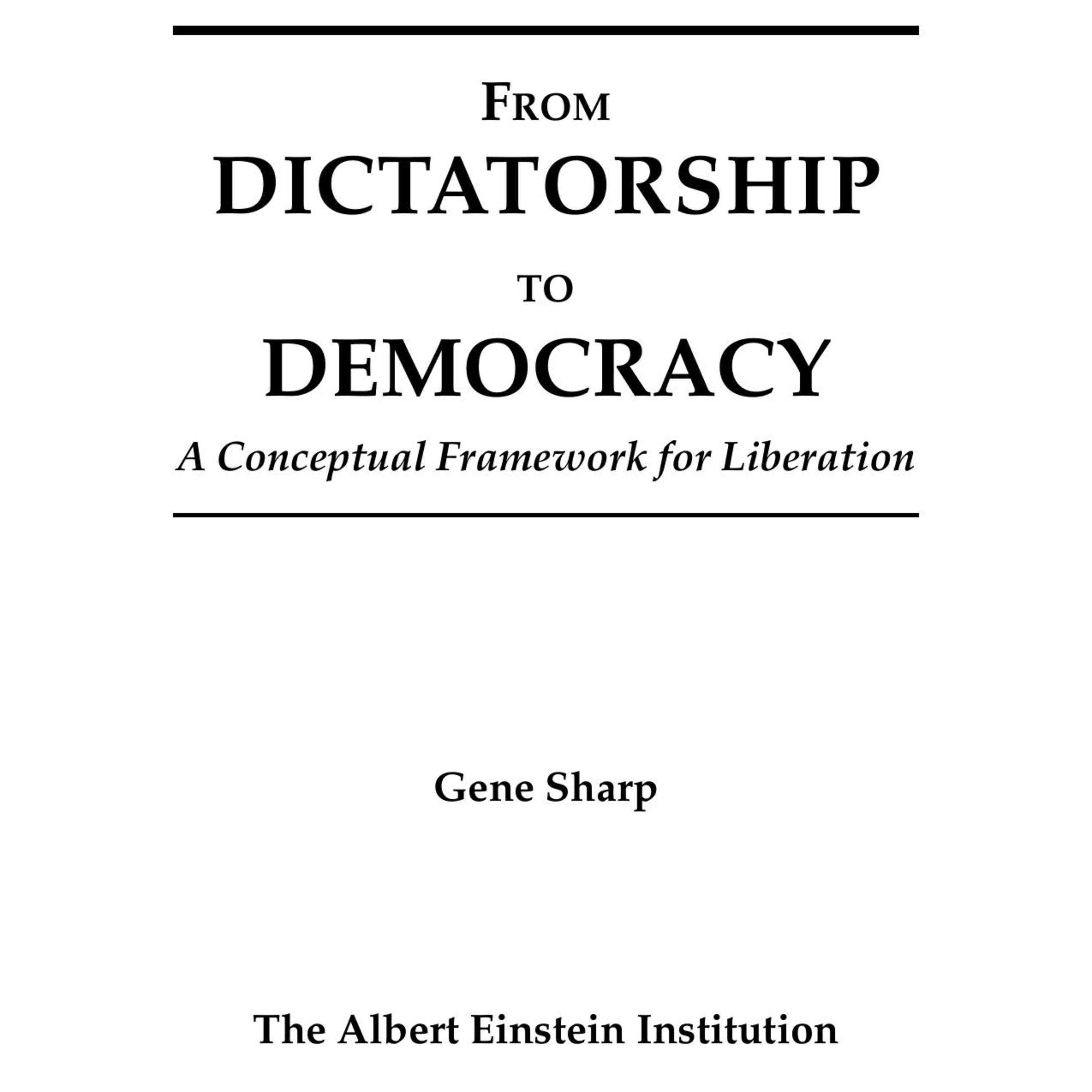From Dictatorship to Democracy — How Authoritarian Power Persists (Audio) episode artwork