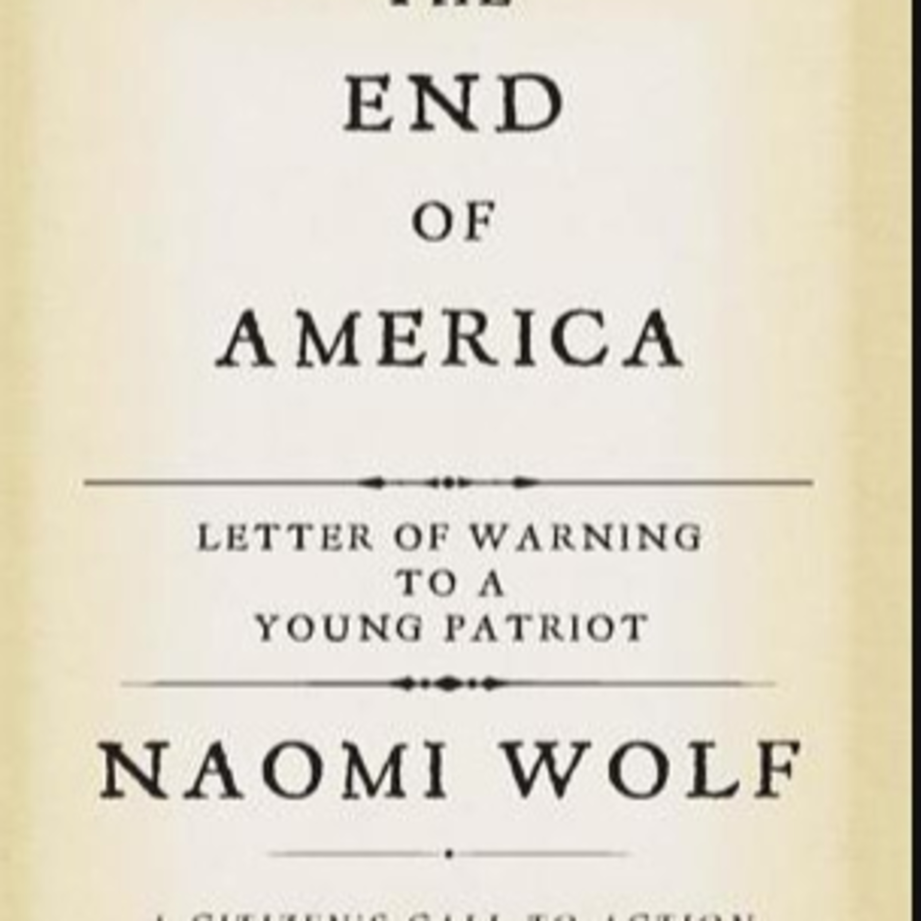 The End of America — Fear, Law, and Democratic Fragility (Audio) episode artwork
