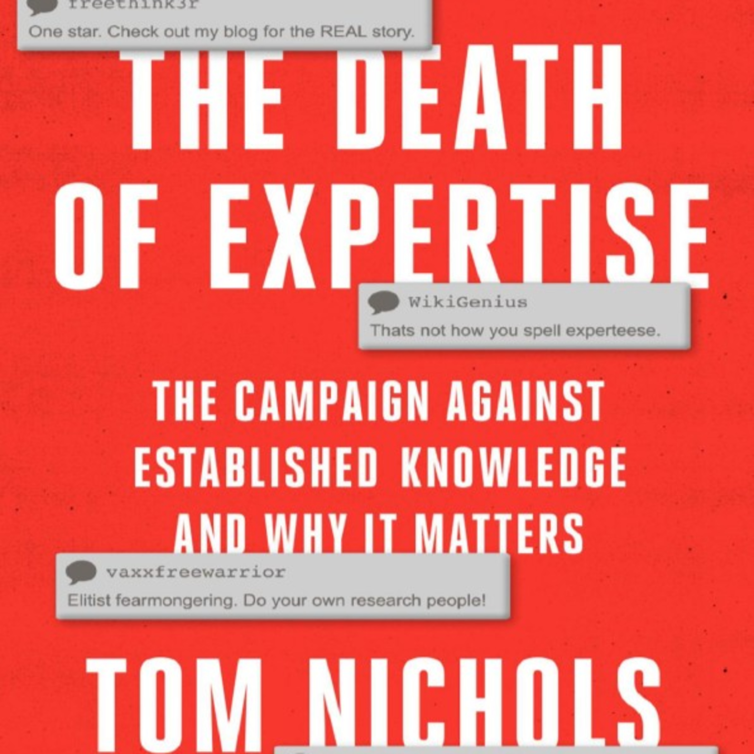 The Death of Expertise: When Information Undermines Knowledge — Cognitive Systems episode artwork