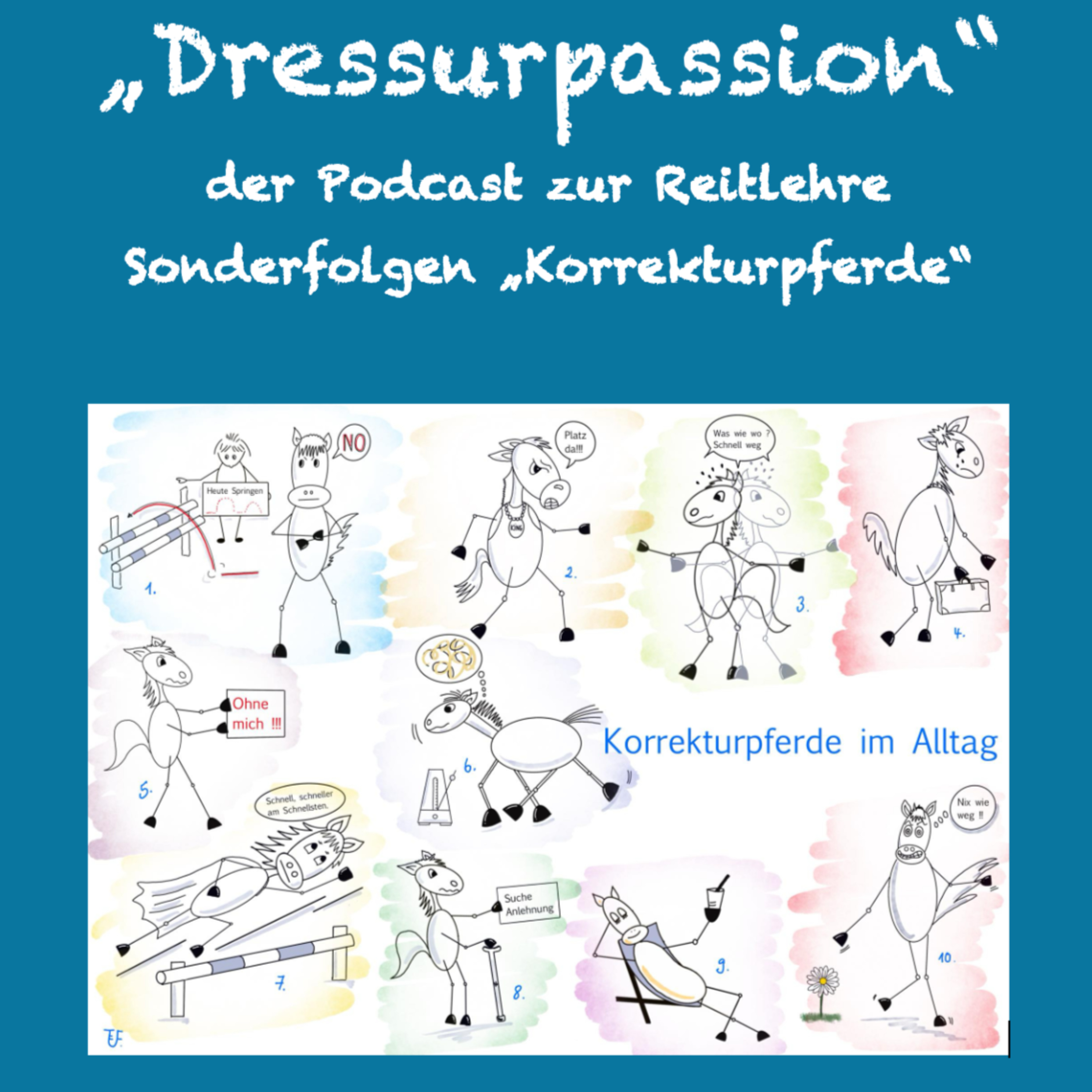 Dressurpassion Folge 26, Korrekturpferde  episode artwork