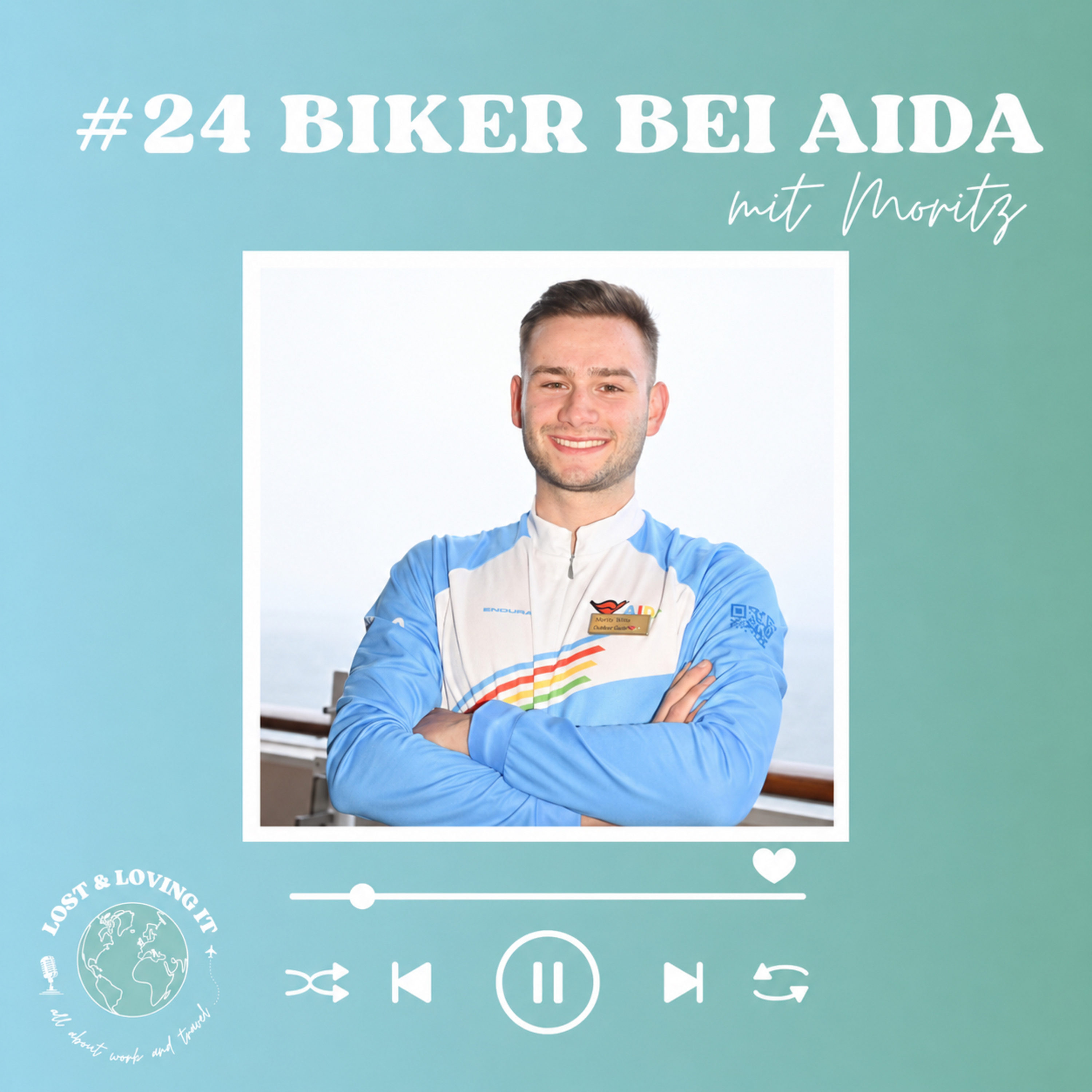 #24 Biker bei AIDA - JOB INTERVIEW mit Moritz und Sarah