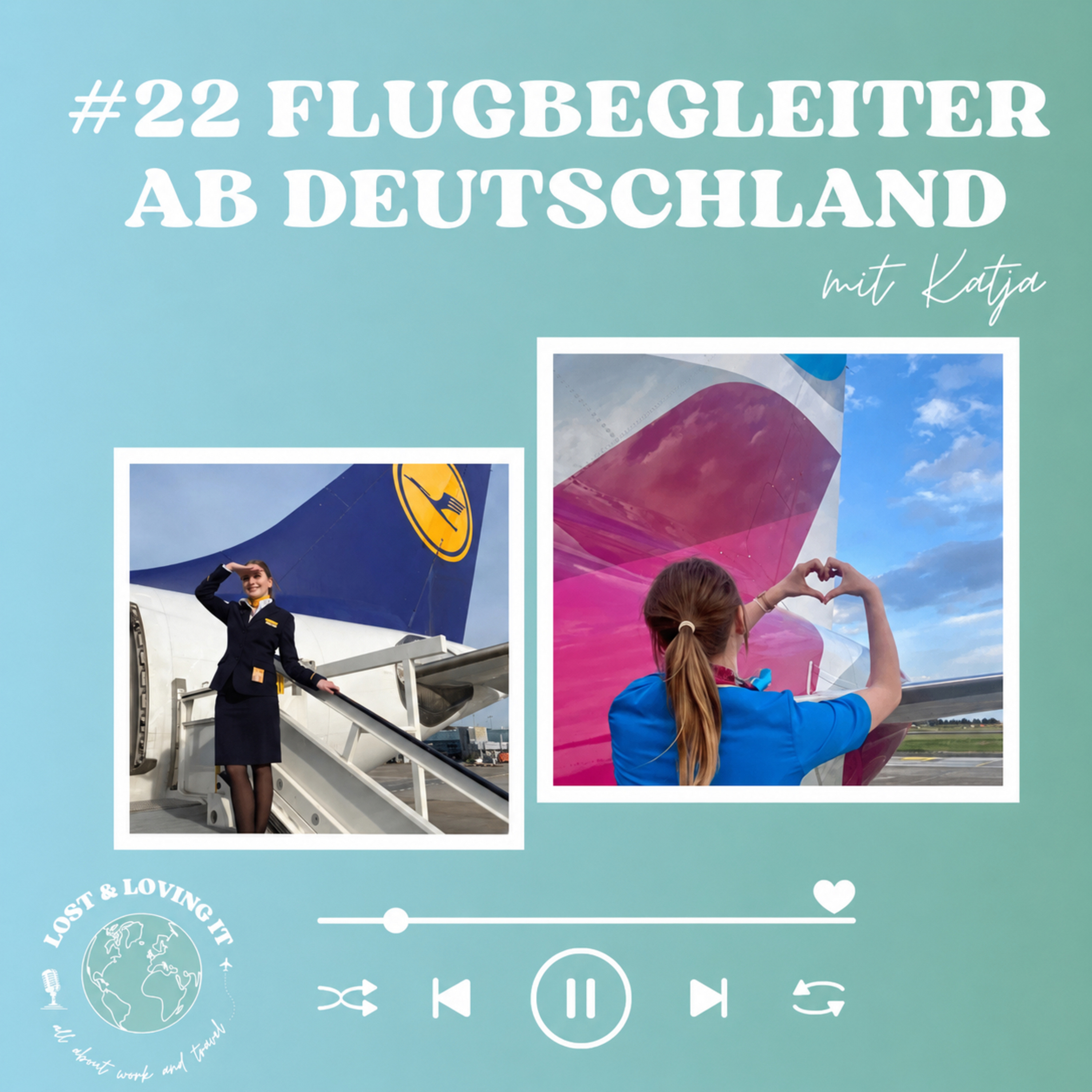 #22 Flugbegleiter ab Deutschland JOB INTERVIEW mit Katja und Sarah