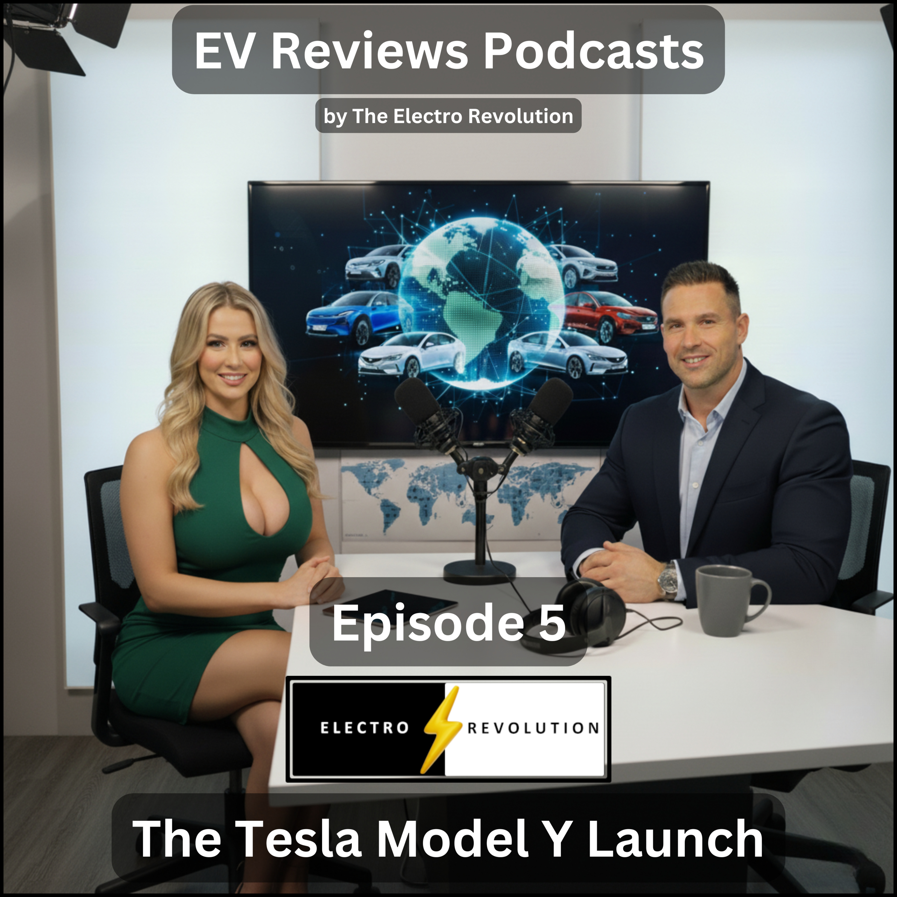 EV Reviews Podcast — S1Ep5 — Tesla Model Y Launch — Steering, Tech & Comfort Features episode artwork