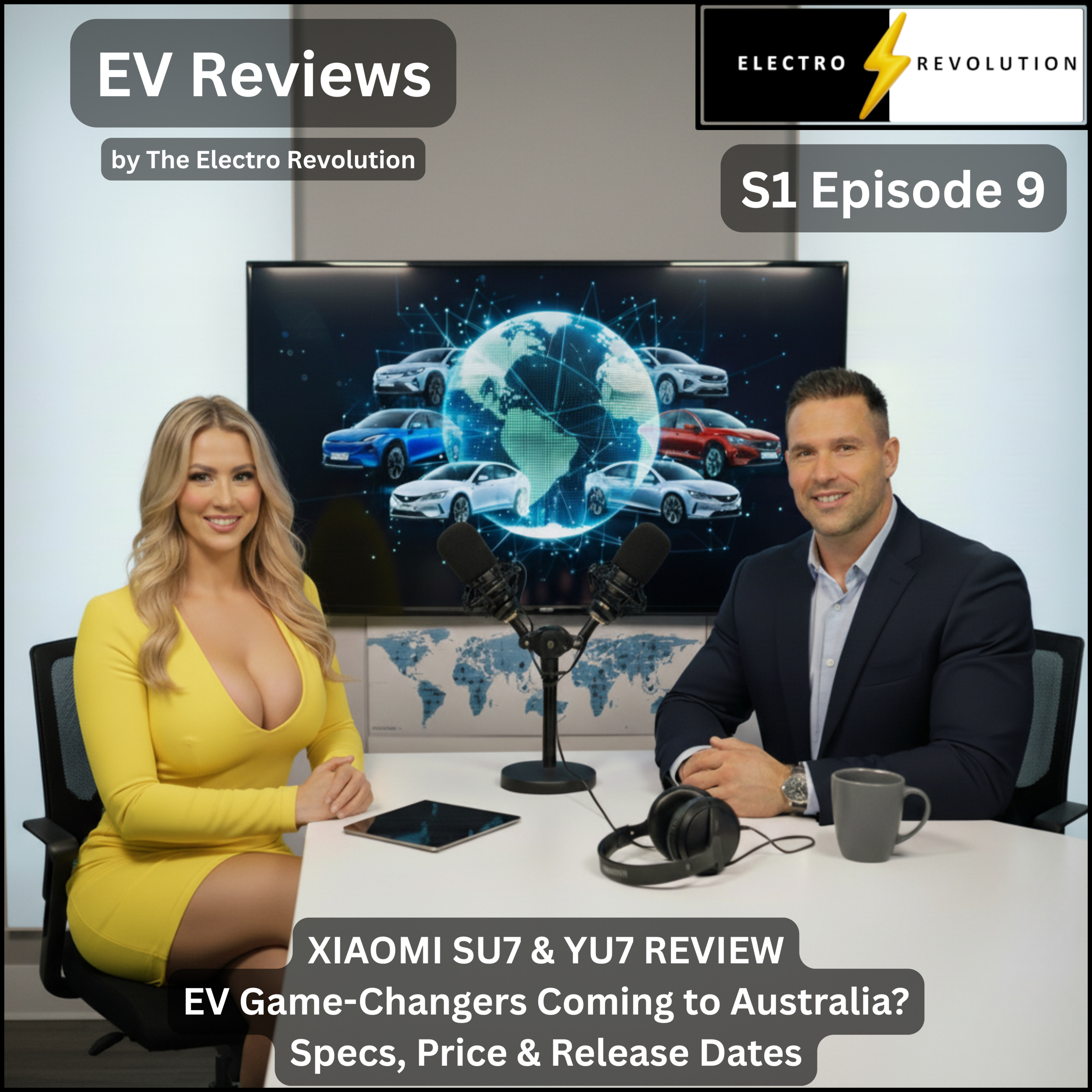 EV Reviews Podcast — S1Ep9 — Xiaomi SU7 & YU7 Review: EV Game-Changers Coming to Australia? episode artwork
