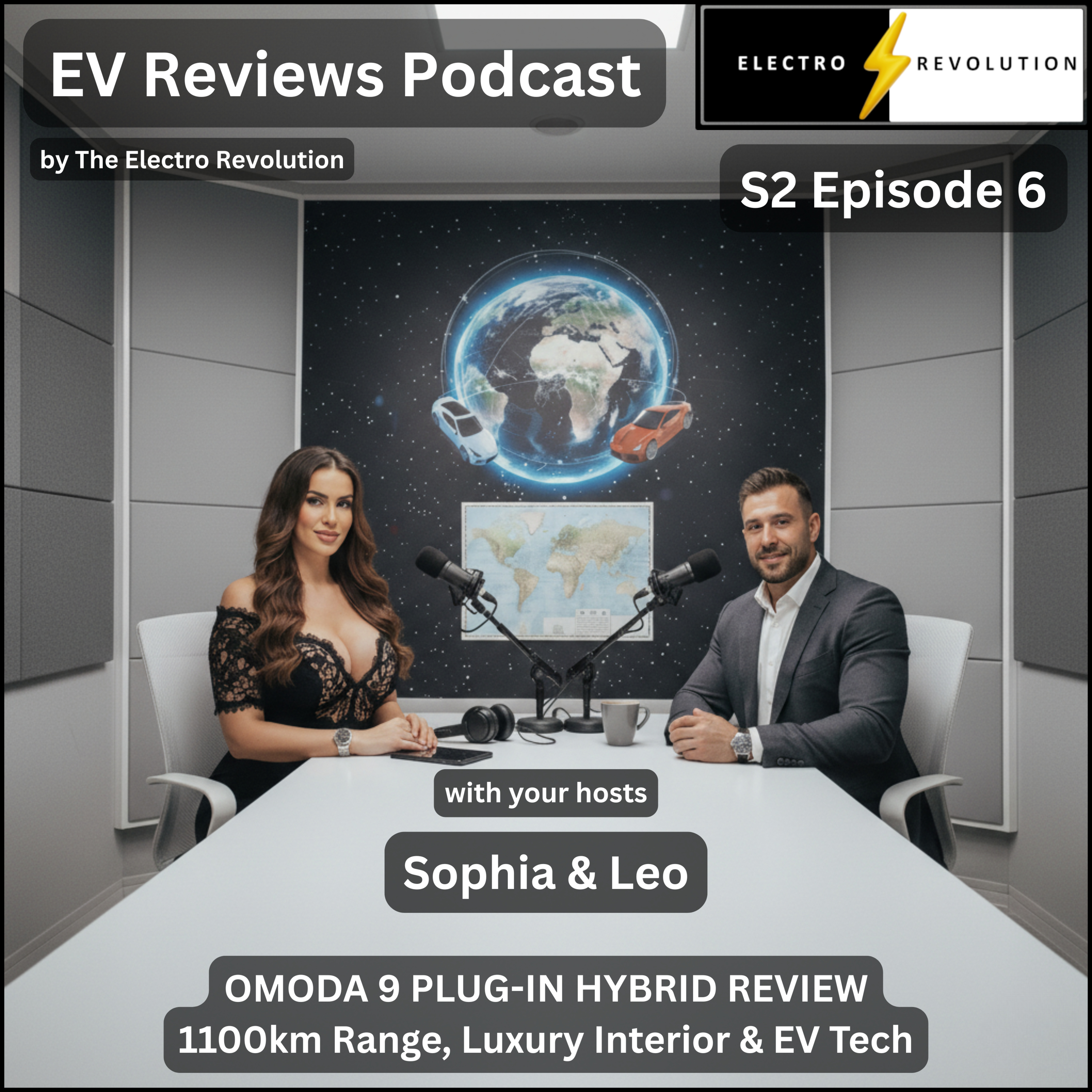 EV Reviews Podcast — S2Ep6 — Omoda 9 Plug-In Hybrid Review — 1100km Range, Luxury Interior & EV Tech episode artwork