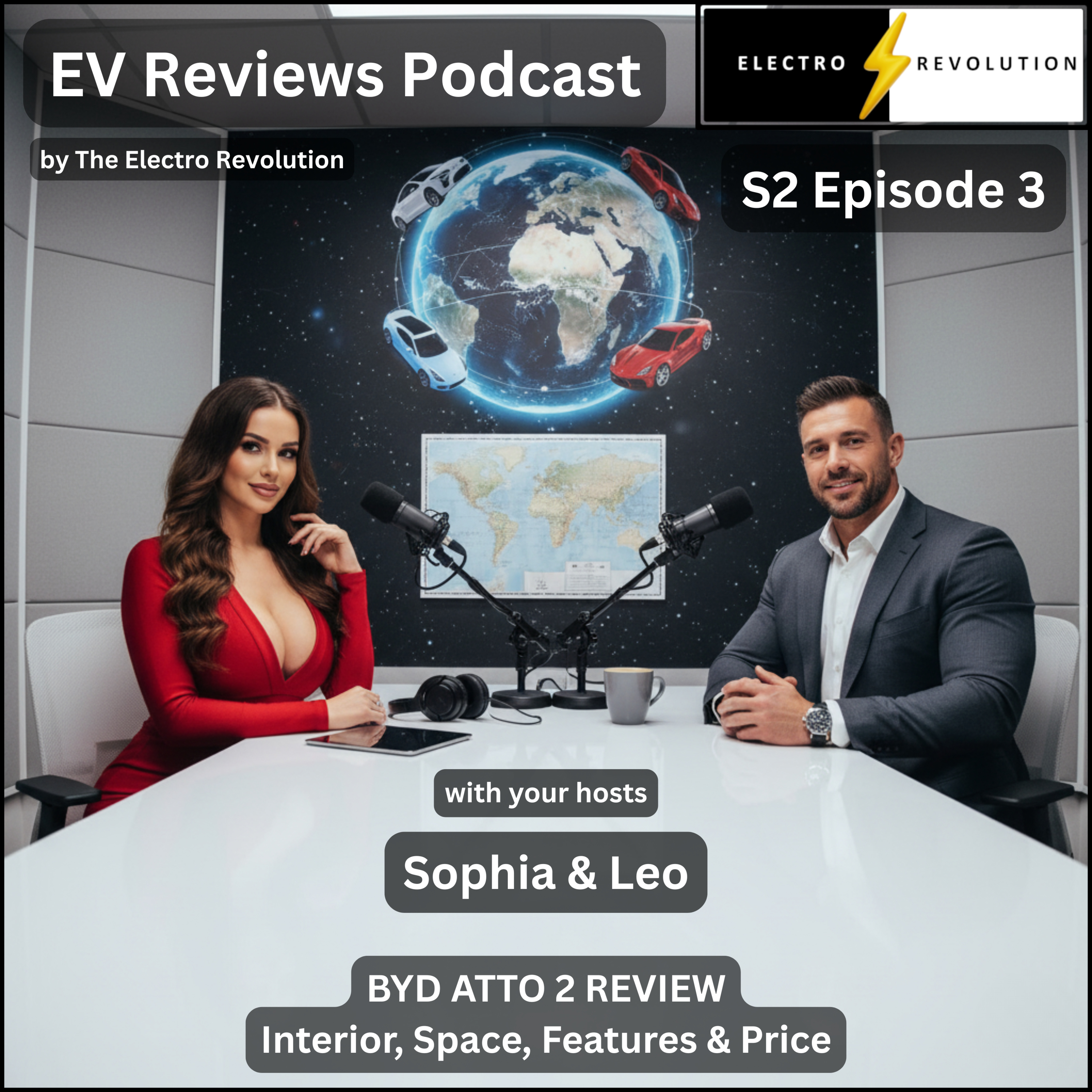 EV Reviews Podcast — S2Ep3 — BYD Atto 2 Review — Interior, Space, Features & Price episode artwork