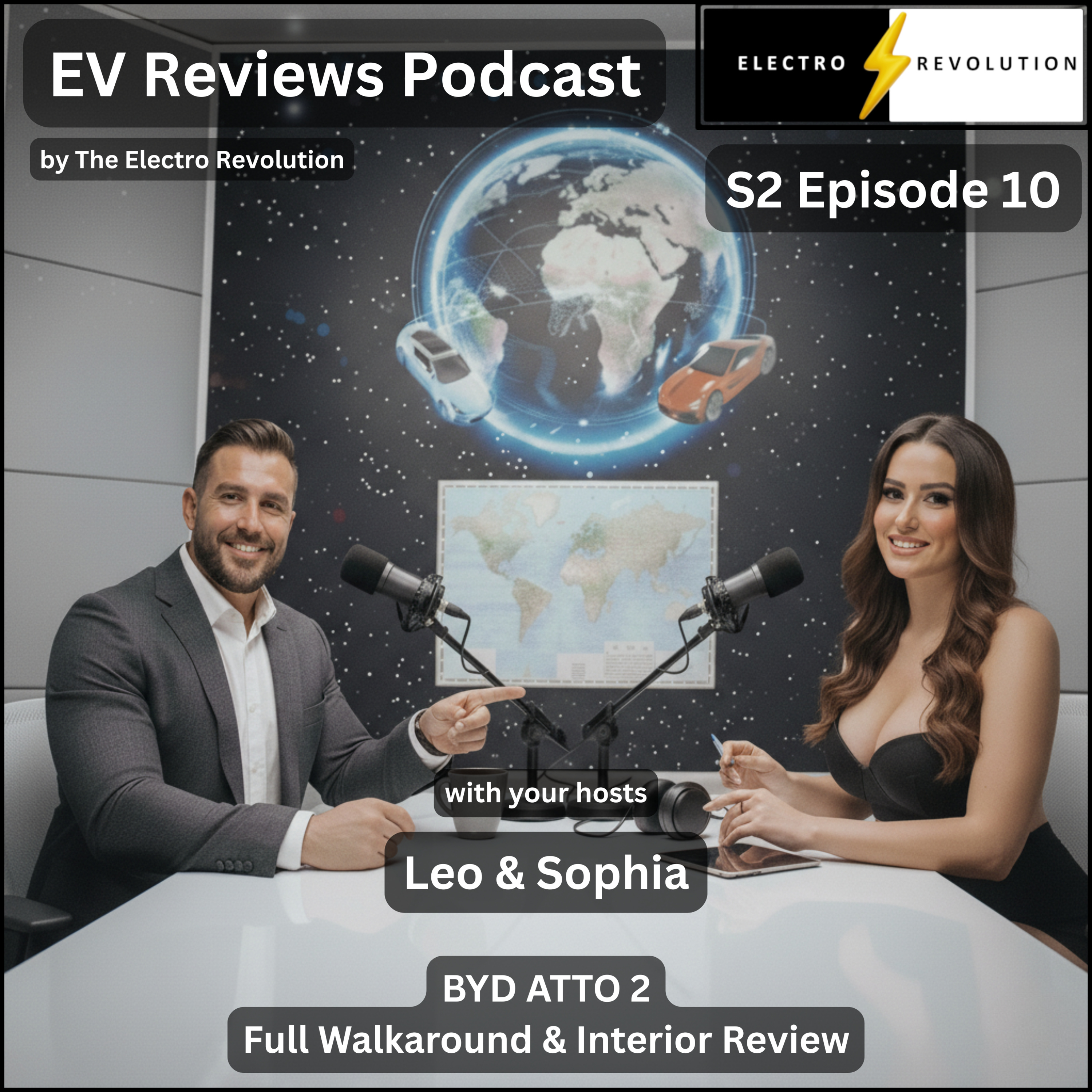 EV Reviews Podcast — S2Ep10 — BYD Atto 2 Full Walkaround & Interior Review - Melbourne EV Show 2025 episode artwork