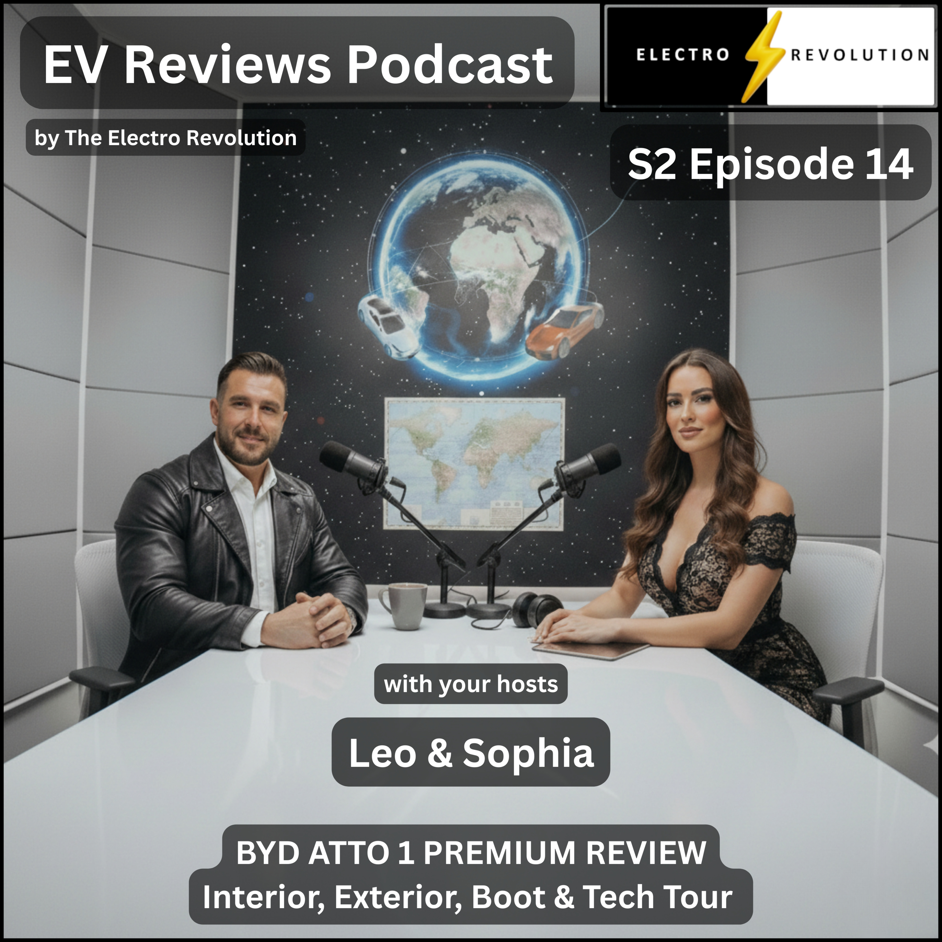 EV Reviews Podcast — S2Ep14 — BYD Atto 1 Premium Review | Interior, Exterior, Boot & Tech Tour  episode artwork