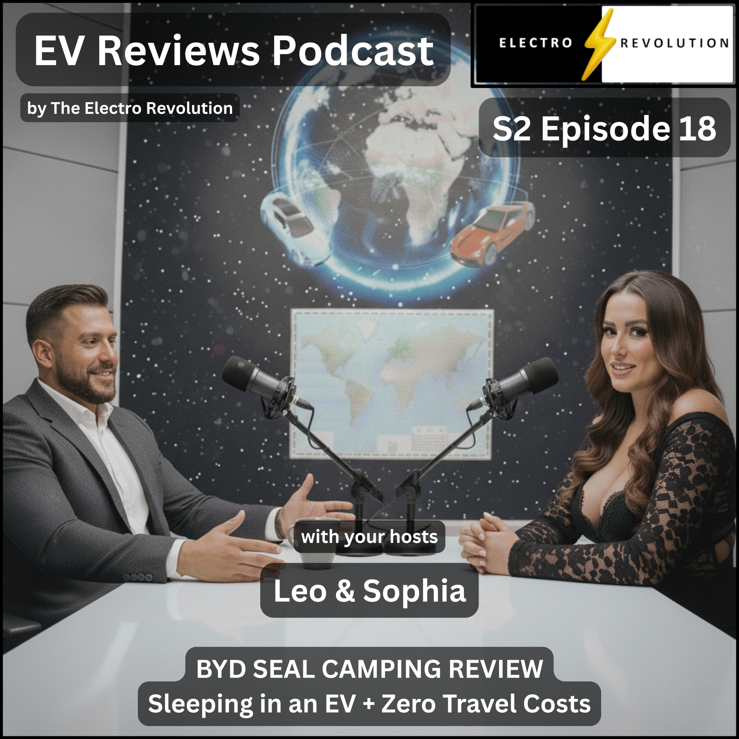 EV Reviews Podcast — S2Ep18 — BYD Seal Camping Review: Sleeping in an EV + Zero Travel Costs episode artwork