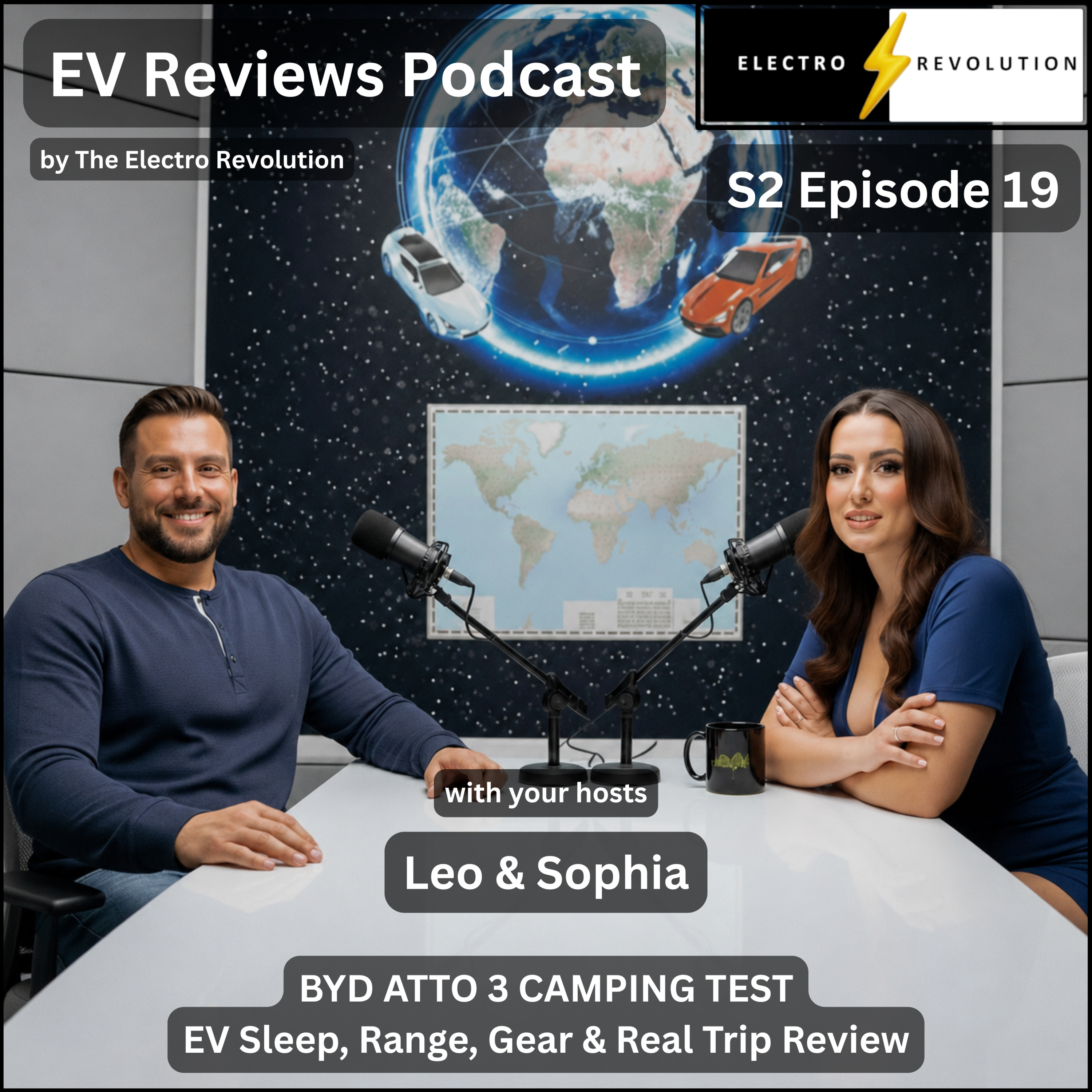 EV Reviews Podcast — S2Ep19 — BYD Atto 3 Camping Test — EV Sleep, Range, Gear & Real Trip Review episode artwork