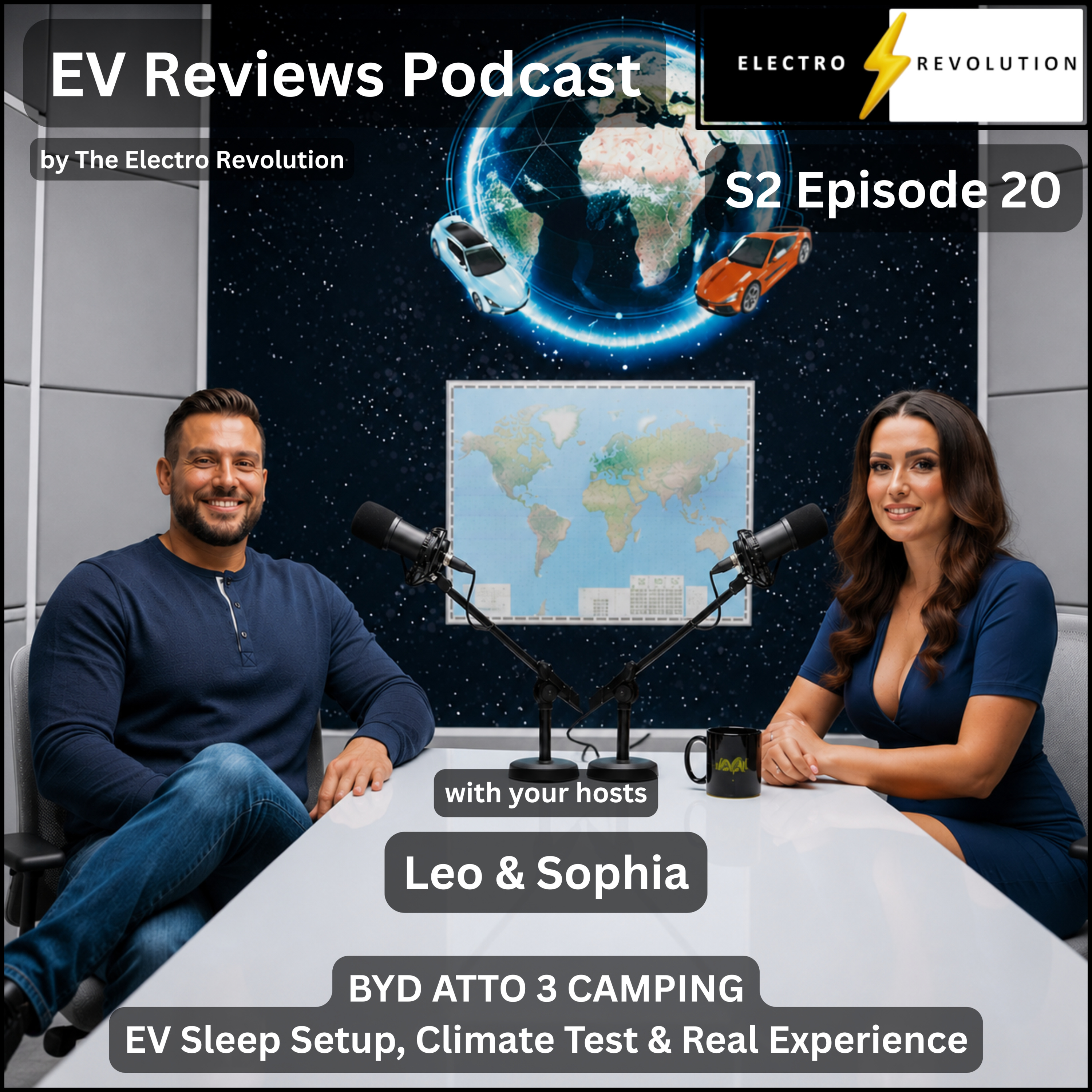 EV Reviews Podcast — S2Ep20 — BYD Atto 3 Camping — EV Sleep Setup, Climate Test & Real Experience episode artwork