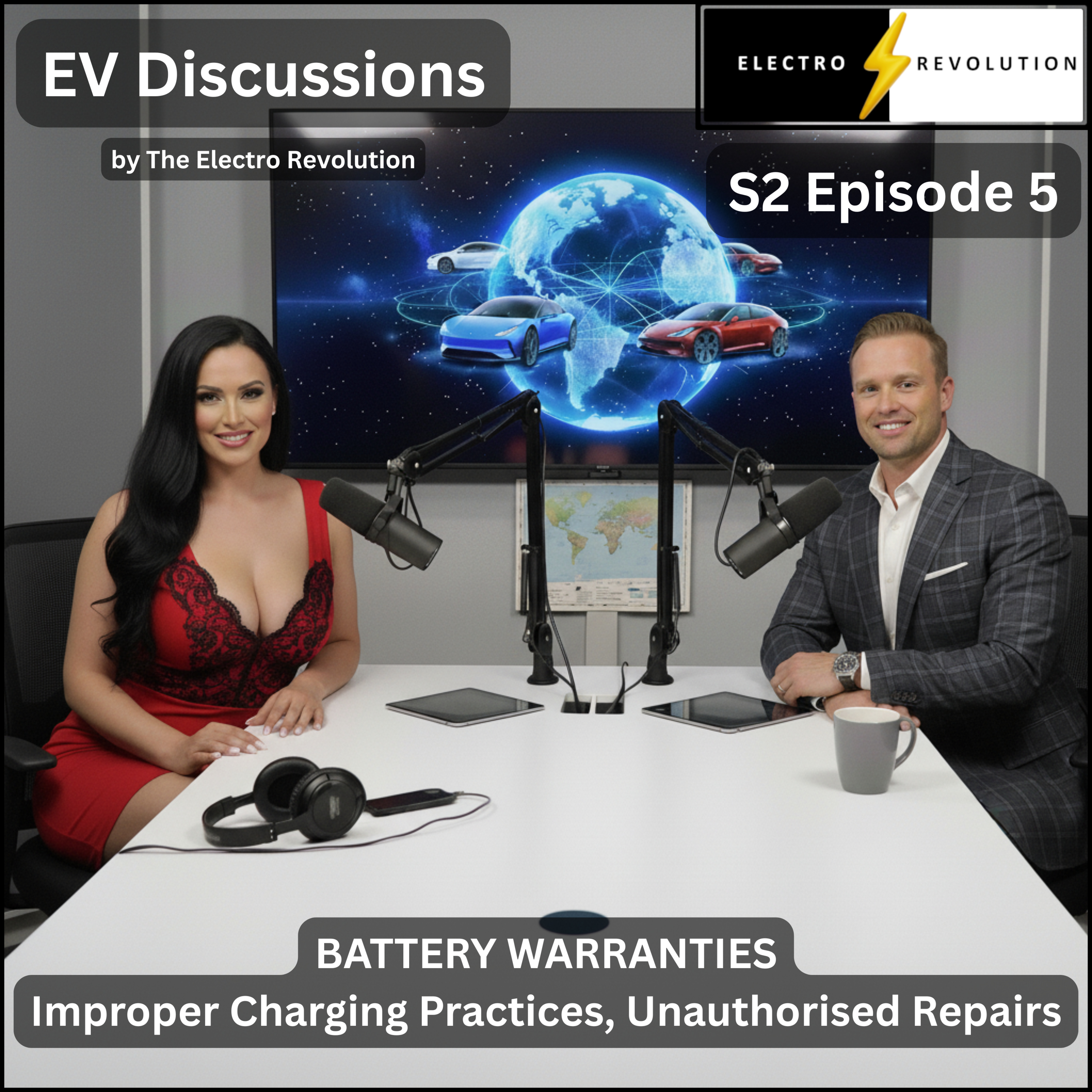 EV Discussions Podcast — S2Ep5 — Battery Warranties — Improper Practices, Unauthorised Repairs episode artwork