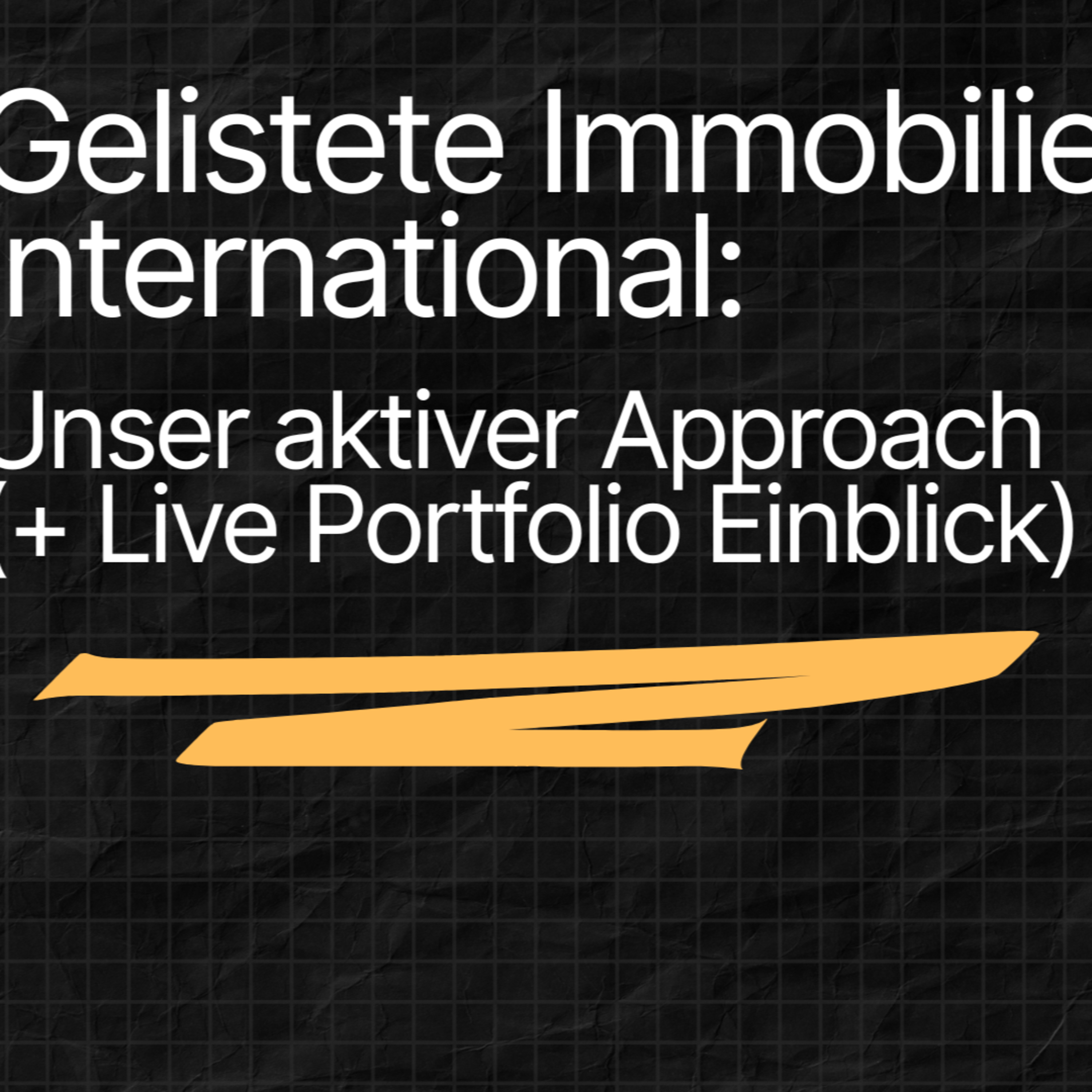 Immobilien International: Wo gibts Value und wieso ich jetzt Datenzentren meide episode artwork