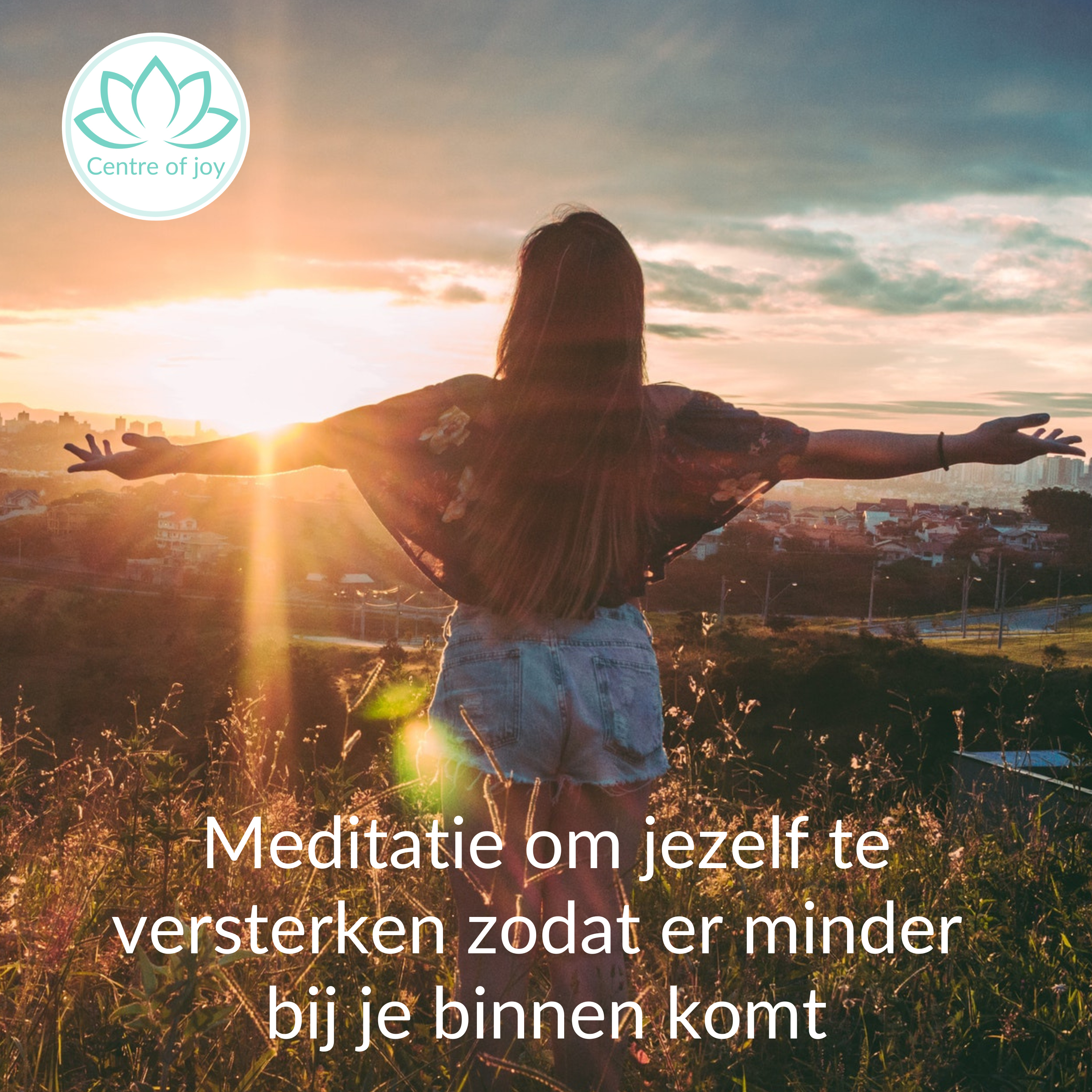 #021 | Meditatie om jezelf te versterken zodat er minder bij je binnen komt episode artwork