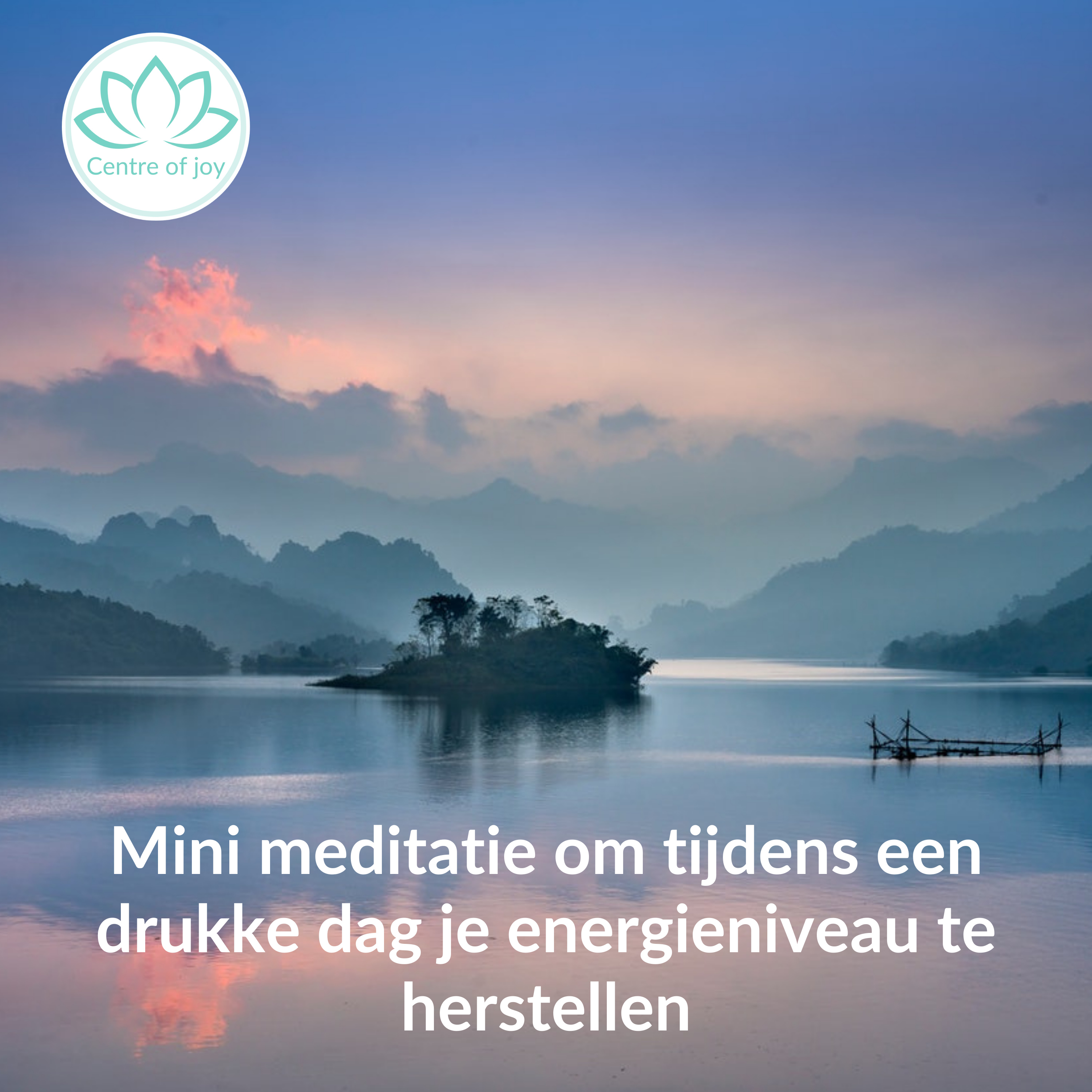 #032 | Mini meditatie om tijdens een drukke dag je energieniveau te herstellen episode artwork