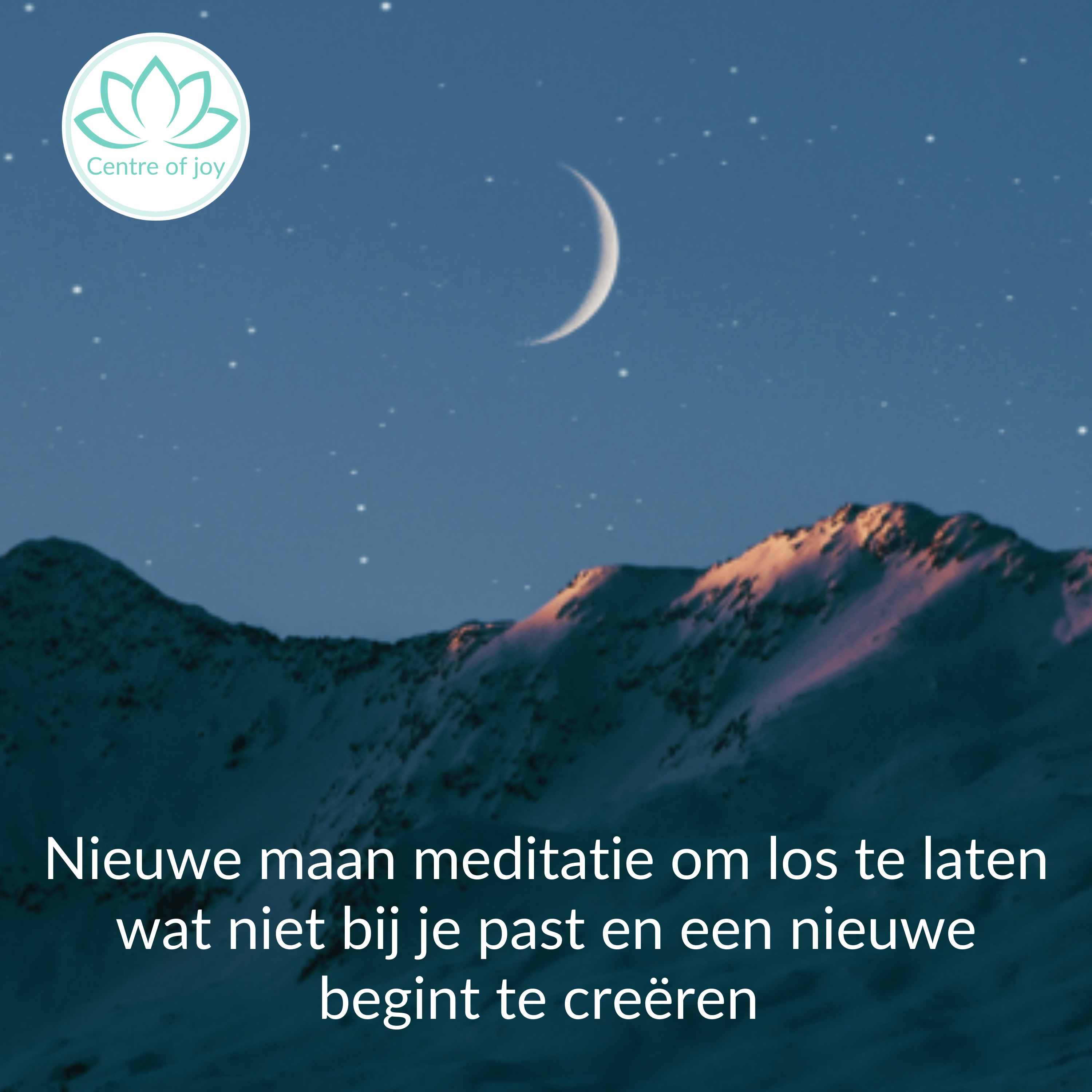 #044 | Nieuwe maan meditatie om los te laten wat niet bij je past en een nieuwe begint te creëren  episode artwork
