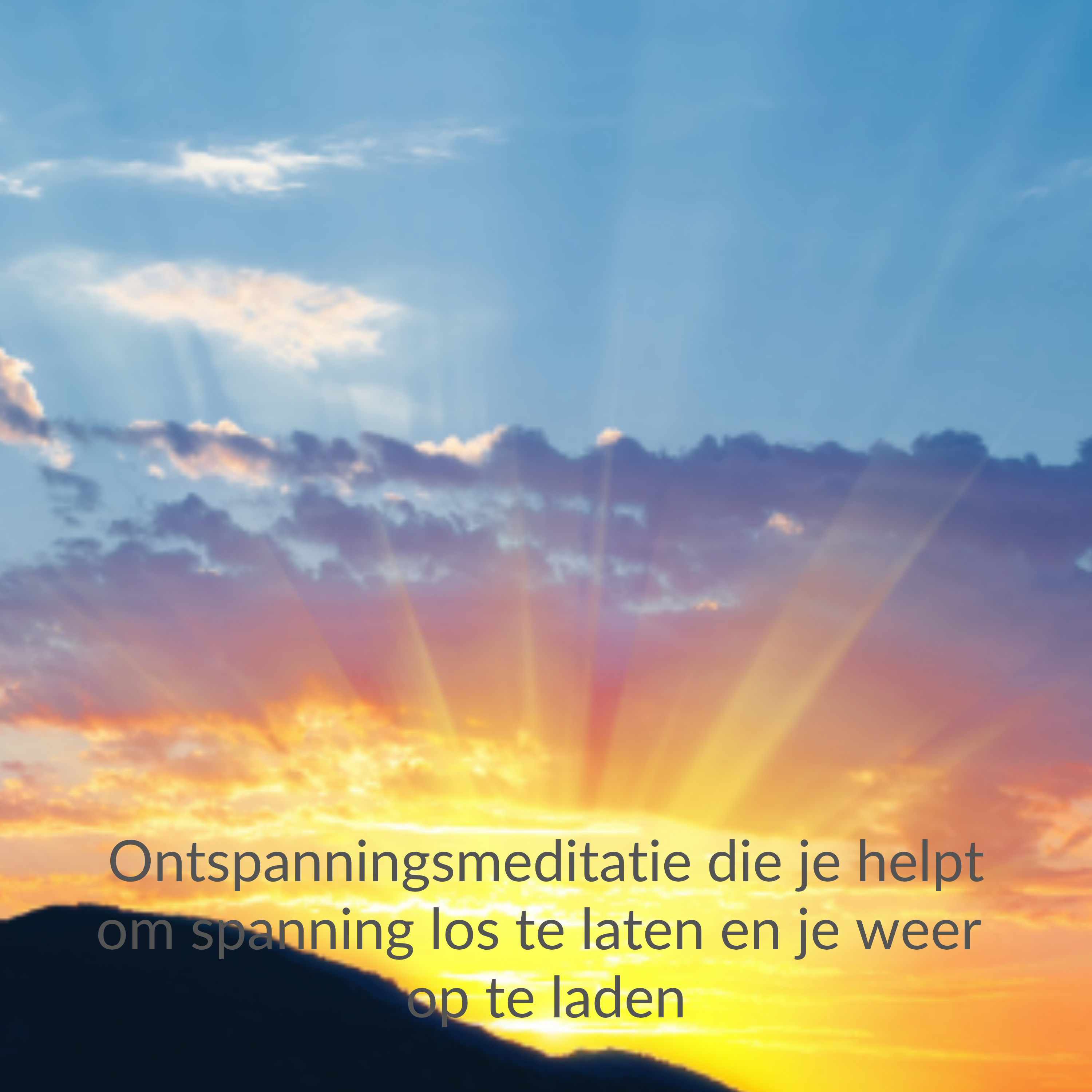 #075 | Ontspanningsmeditatie die je helpt om spanning los te laten en je weer op te laden