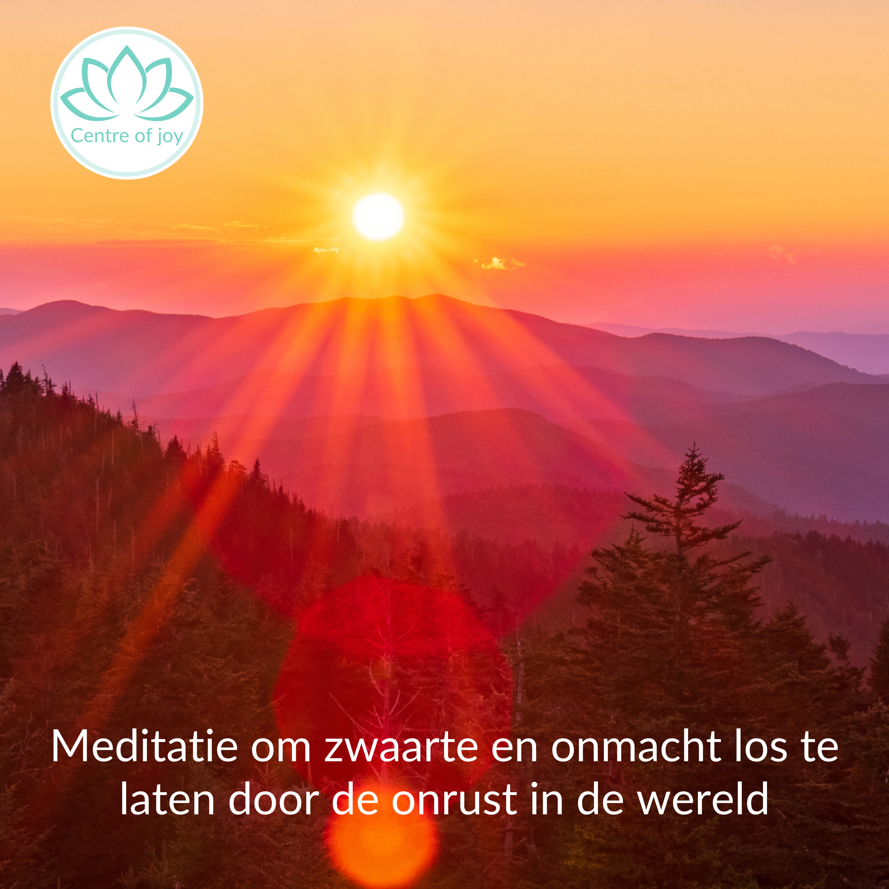 #094 | Meditatie om zwaarte en onmacht los te laten door de onrust in de wereld