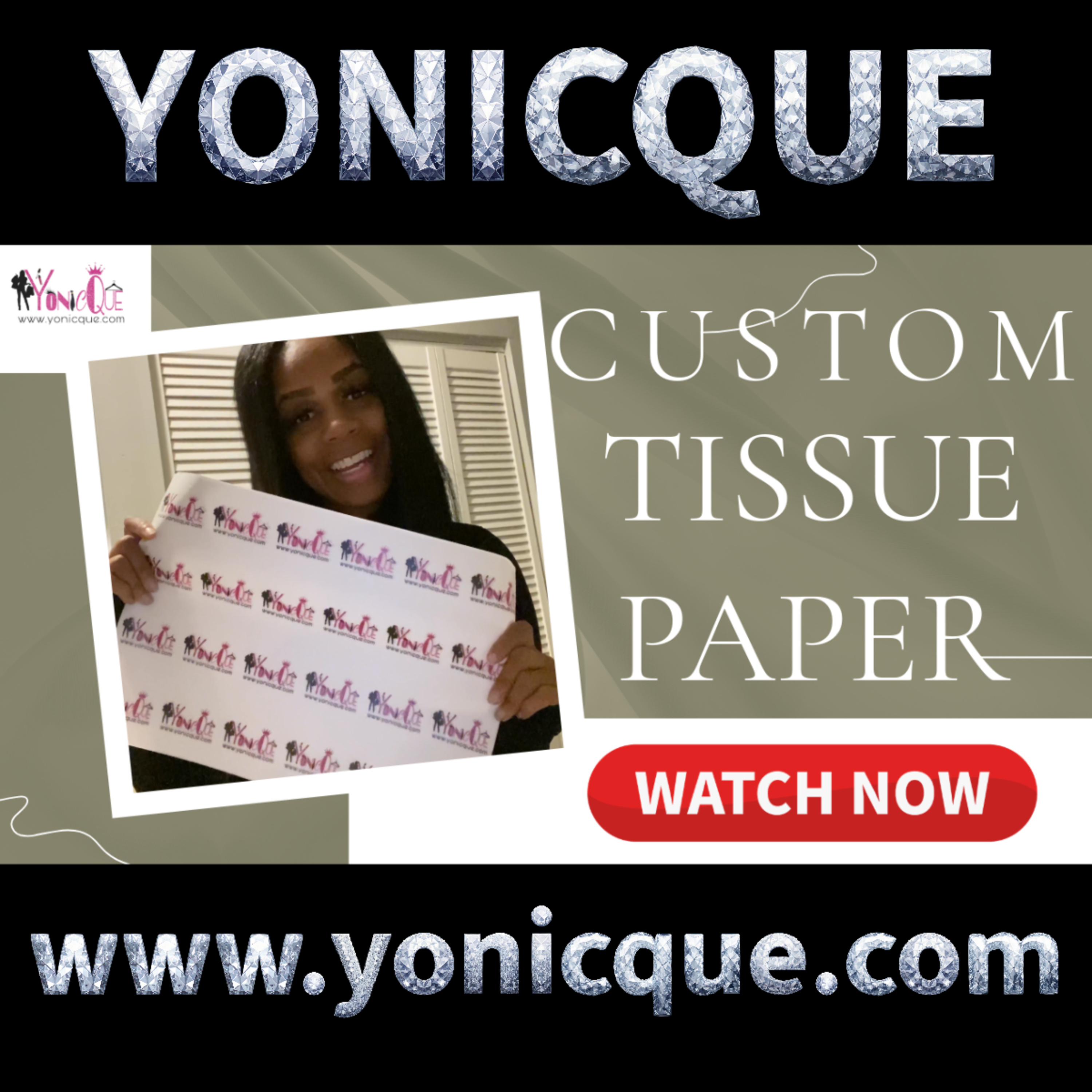 How To Start An Online Boutique | Custom Tissue Paper | Yonicque | S01E16 | #Yonicque #OnlineBoutique #Trending #Explore #Branding episode artwork