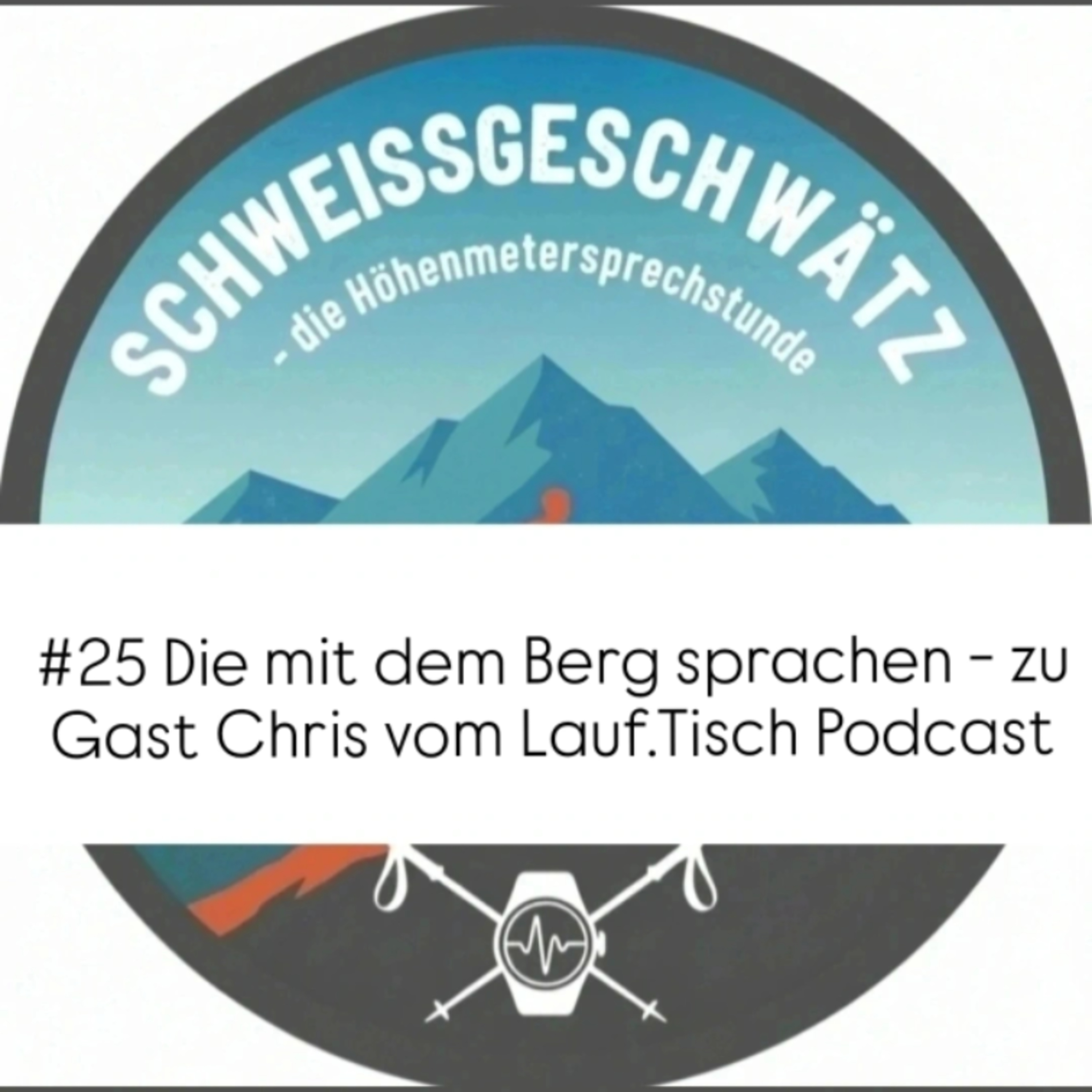 #25 Die mit dem Berg sprachen - zu Gast Chris vom Lauf.Tisch Podcast episode artwork