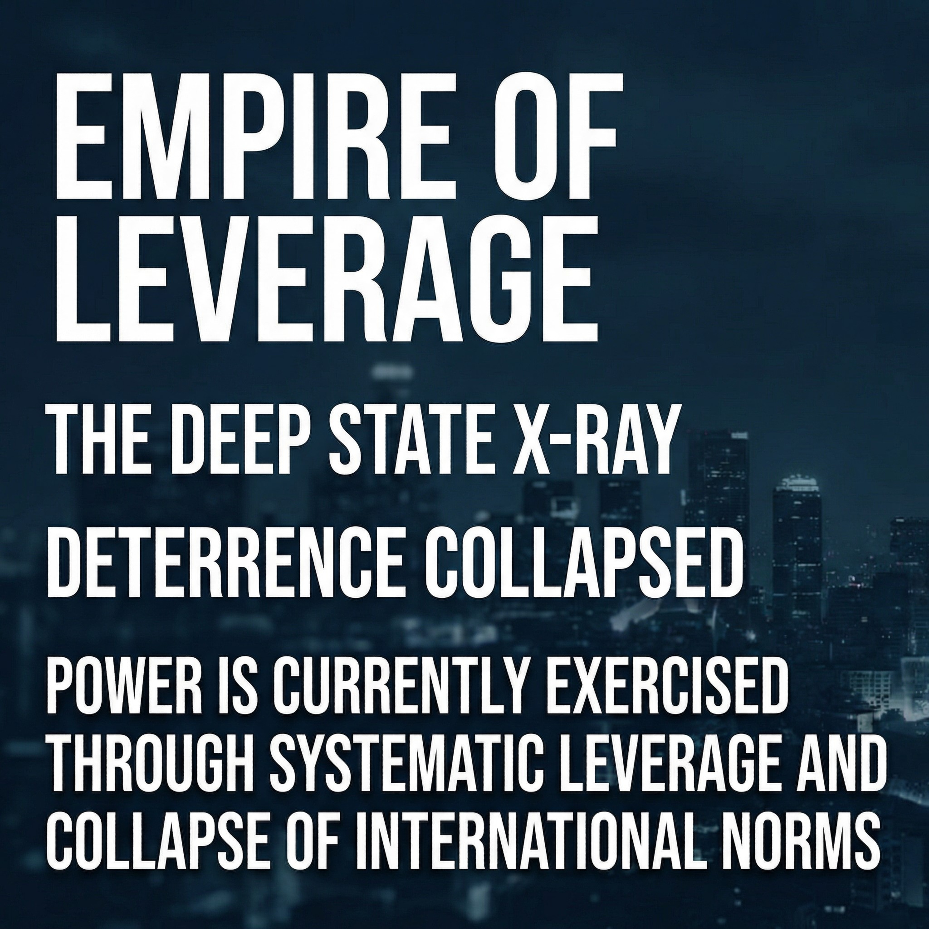 Nukes, AI, and Epstein Spy Web | Feb 5 episode artwork