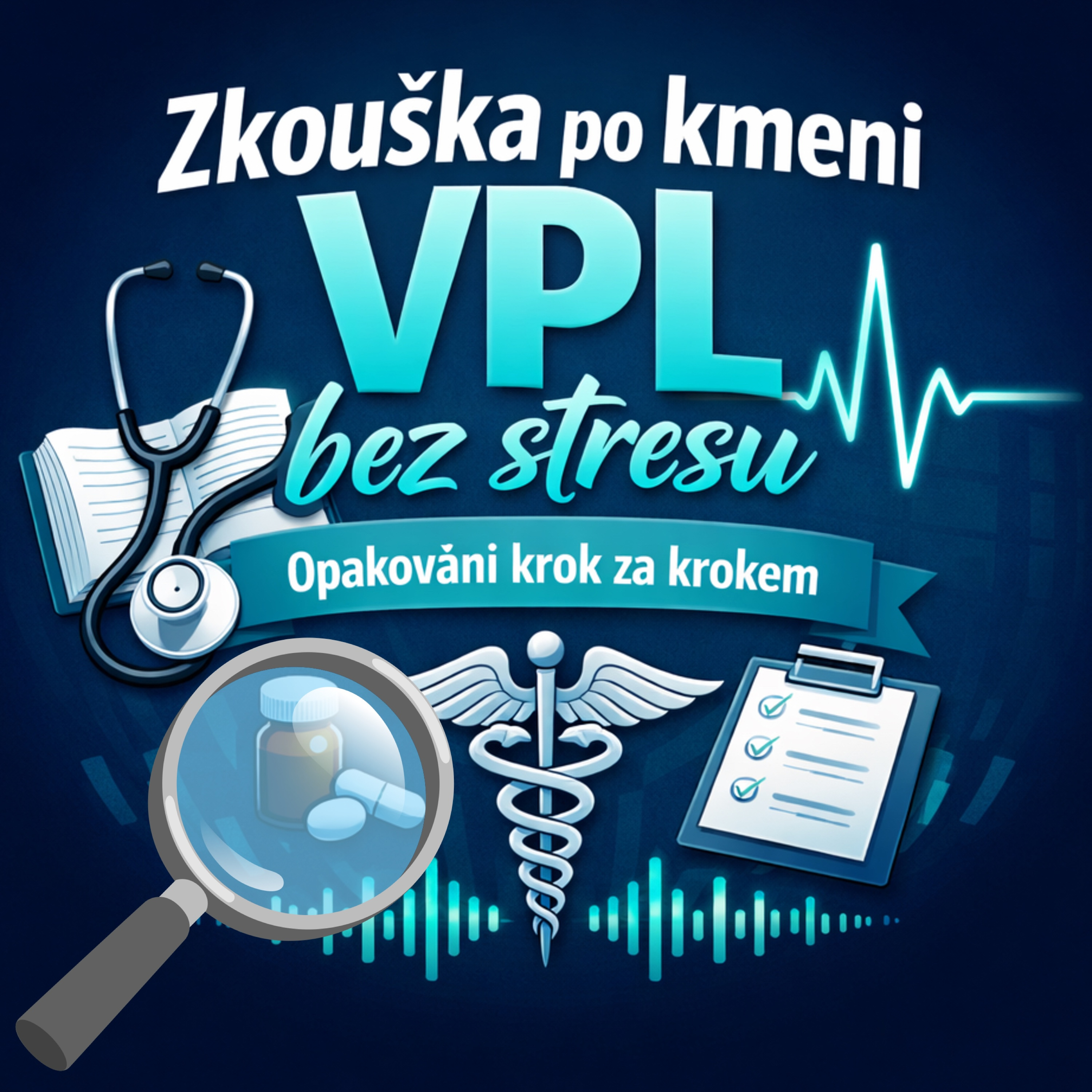 Zkouška po kmeni VPL: Opakování krok za krokem (α-Pilotní série)