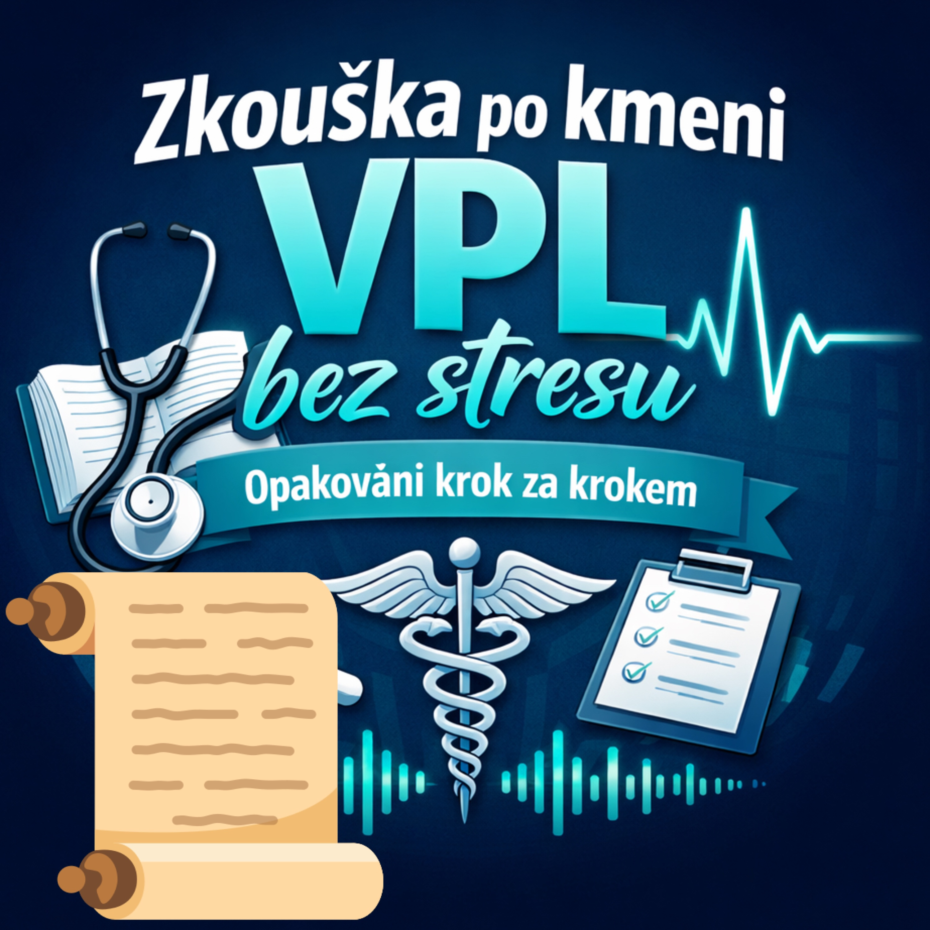 Zkouška po kmeni VPL: Opakování krok za krokem (α-Pilotní série)