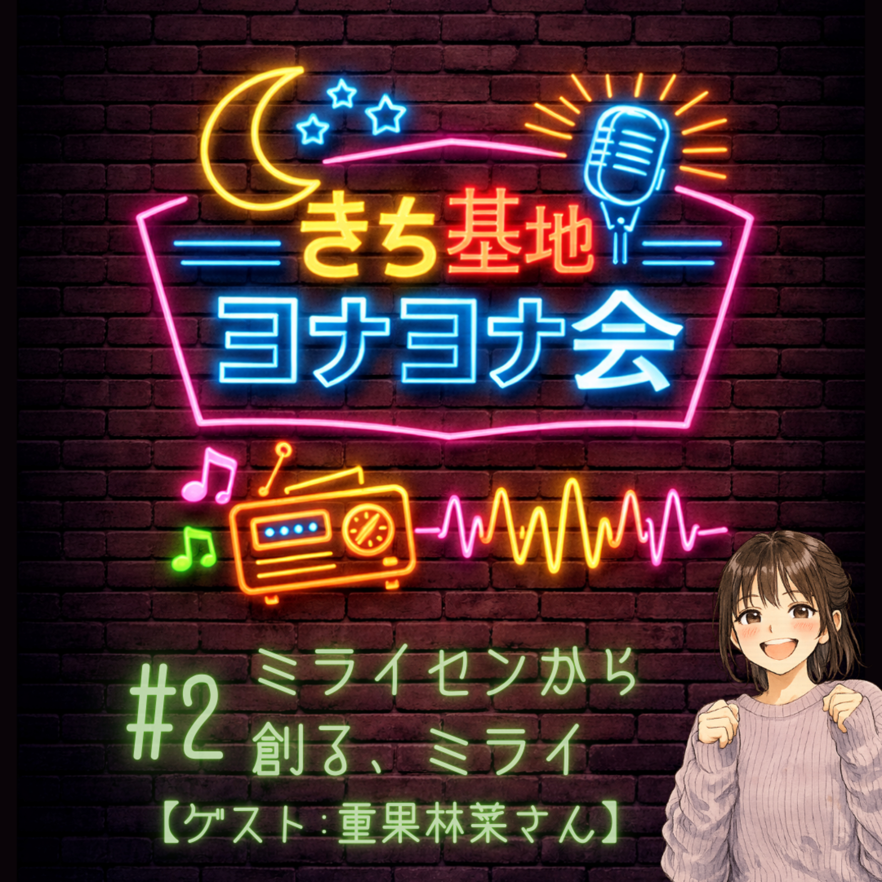 #2 ミライセンから創る、ミライ【ゲスト：重果林菜さん】 episode artwork