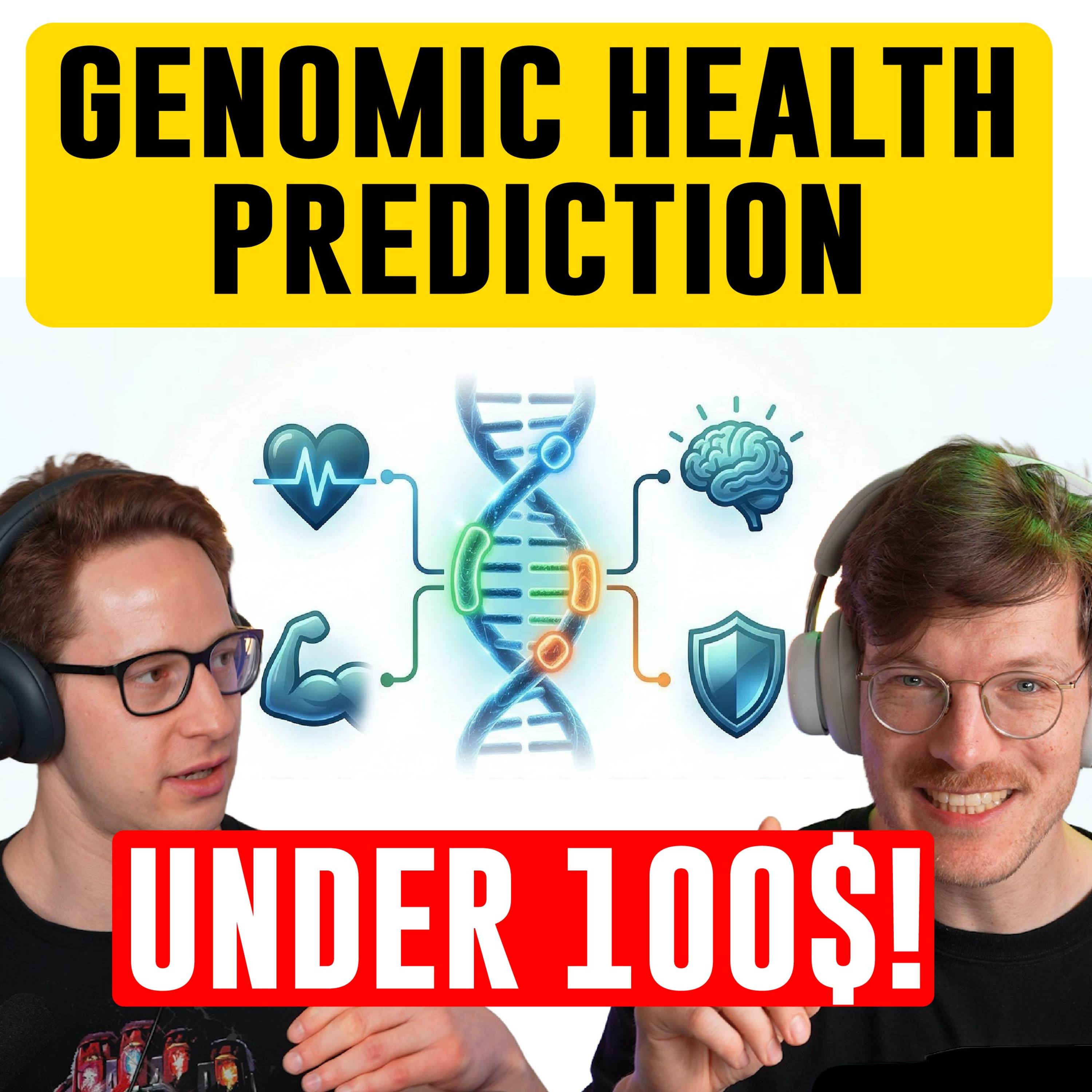 The $100 Genome: Genetic Risk Scores & Sequencing Babies (Fit For Science Episode 13) episode artwork