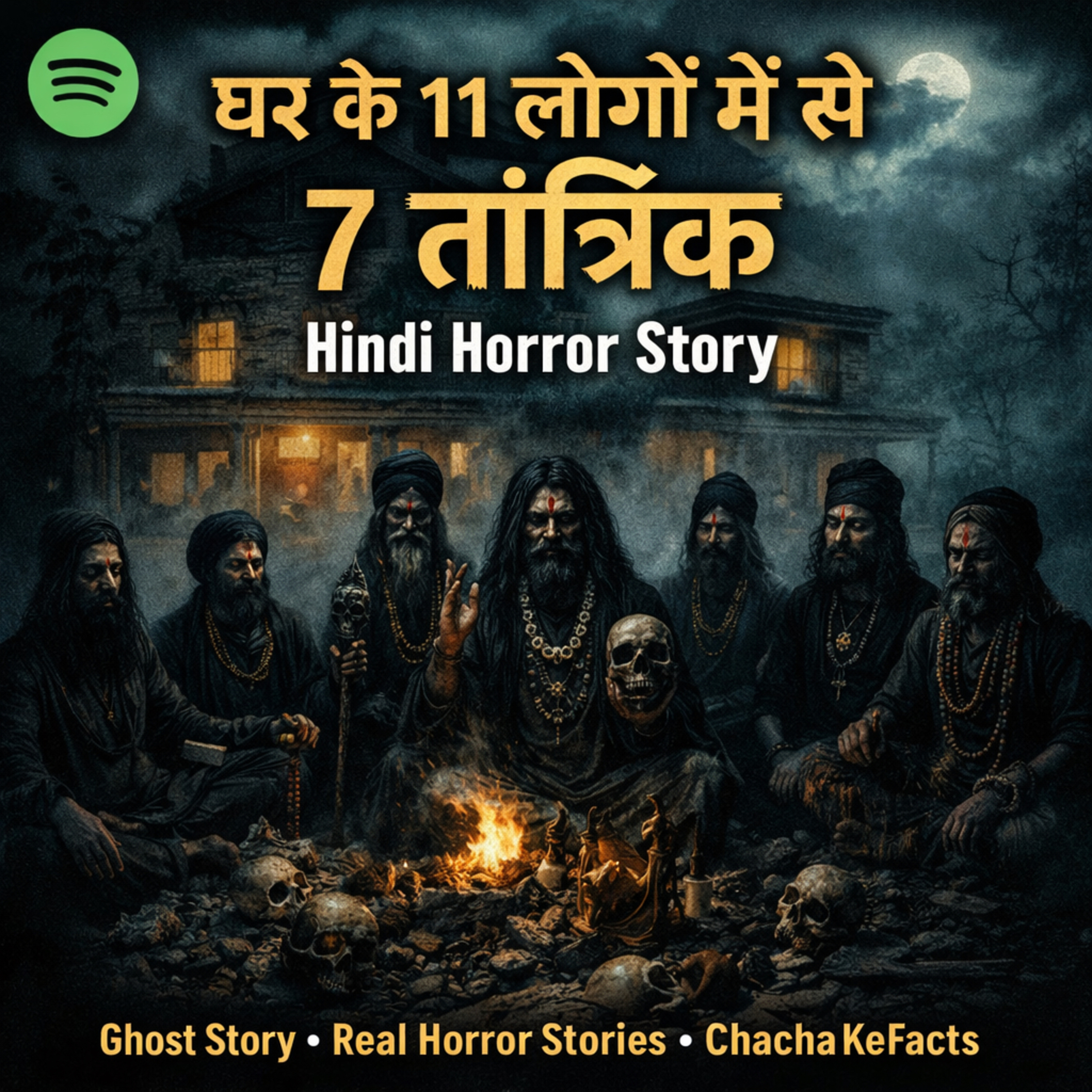 घर के 11 लोगों में से 7 तांत्रिक,Hindi Horror Story,Ghost Story,Real Horror Stories,ChachakeFacts episode artwork