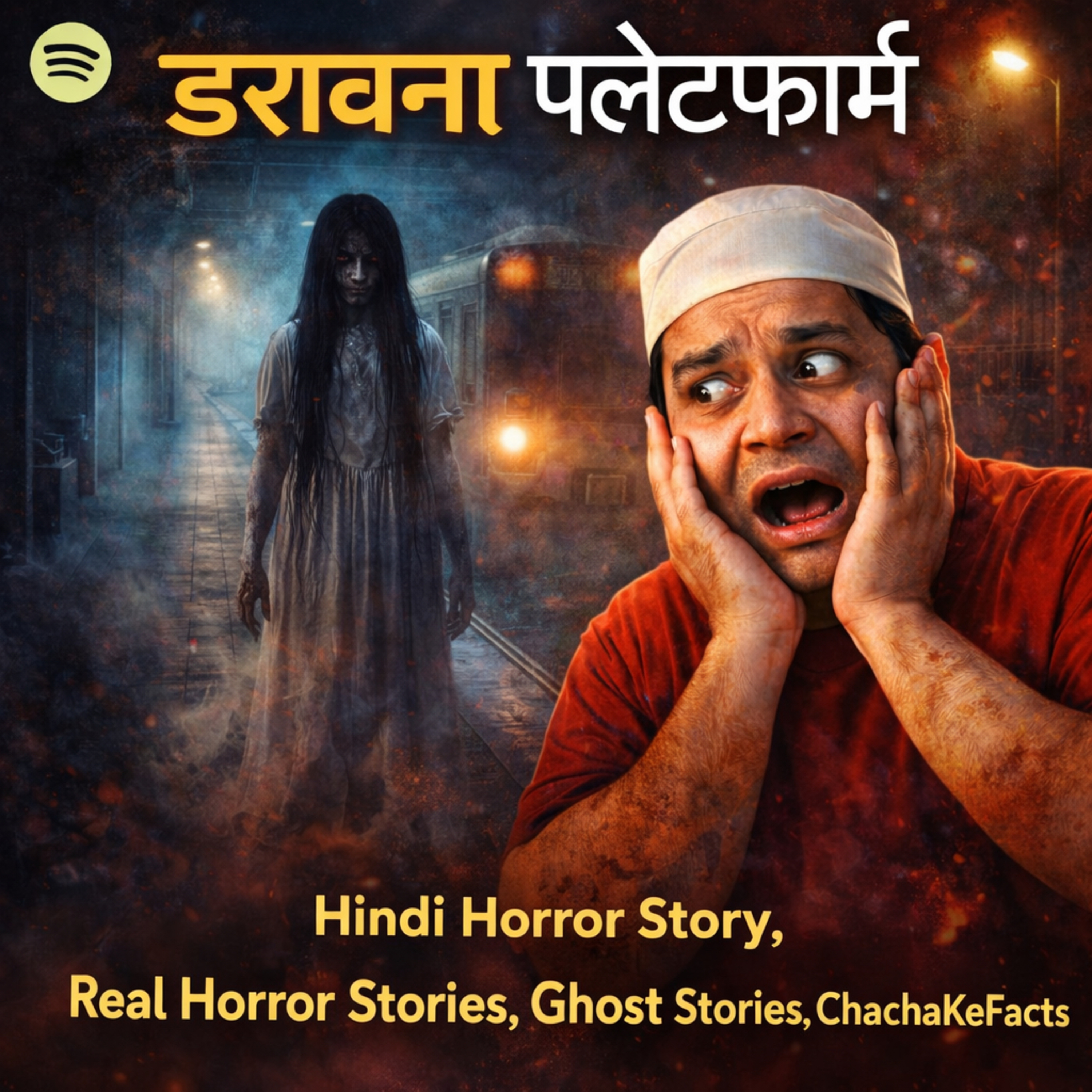डरावना प्लेटफार्म,Hindi Horror Story,Real Horror Stories,Ghost Stories,ChachaKeFacts
