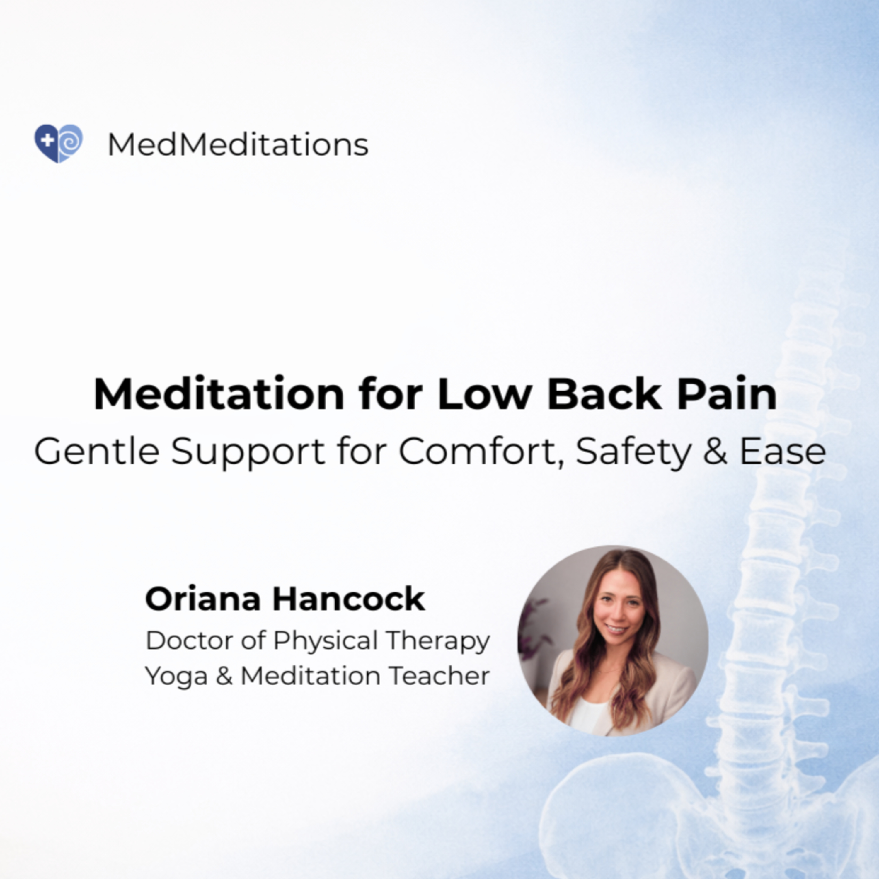 Meditation for Low Back Pain (11 minutes) | Gentle Support for Comfort, Safety & Ease episode artwork