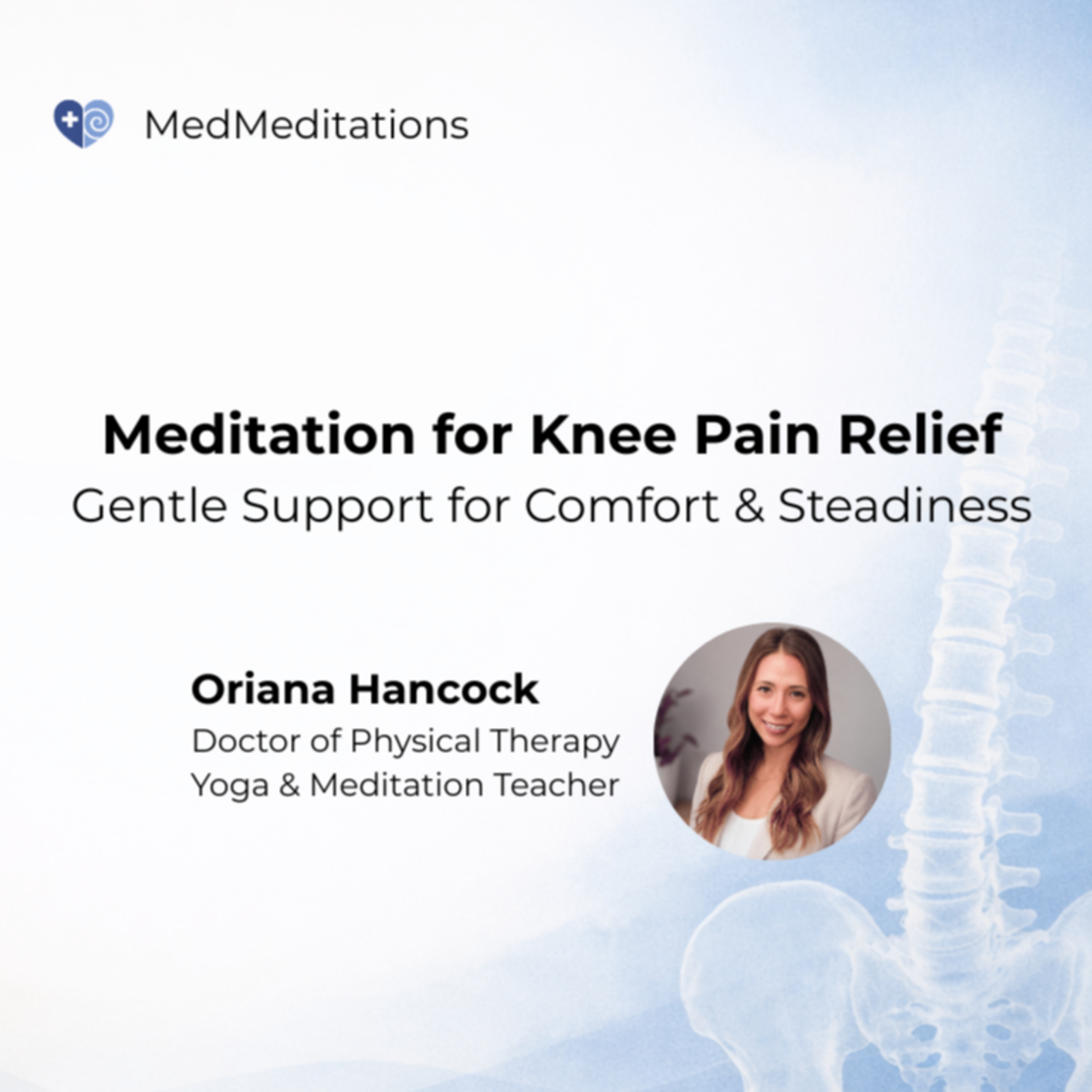 Meditation for Knee Pain Relief (8 Minutes) | Gentle Support for Comfort & Steadiness episode artwork